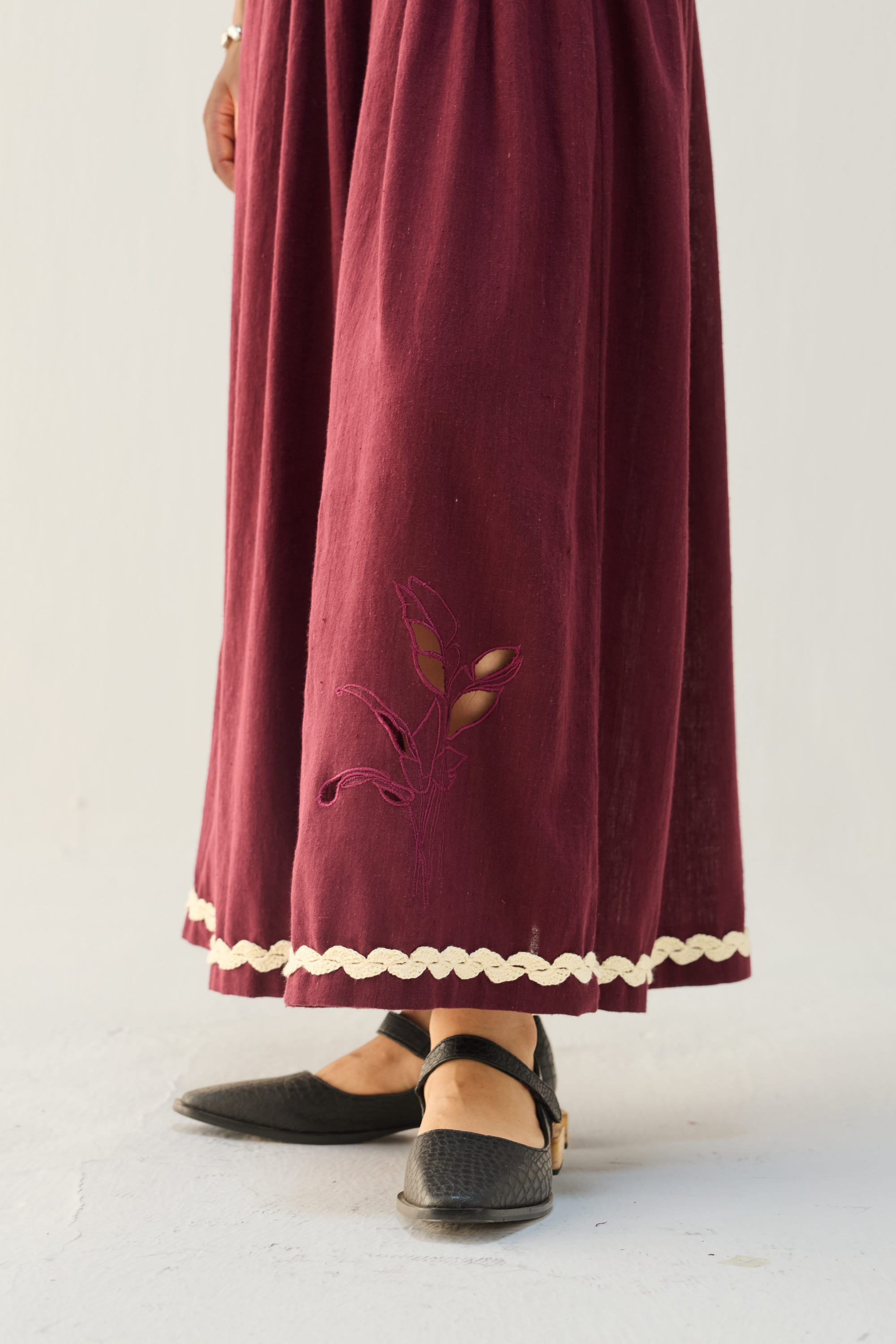 SUI | The Plum Kala Cotton Maxi Dress