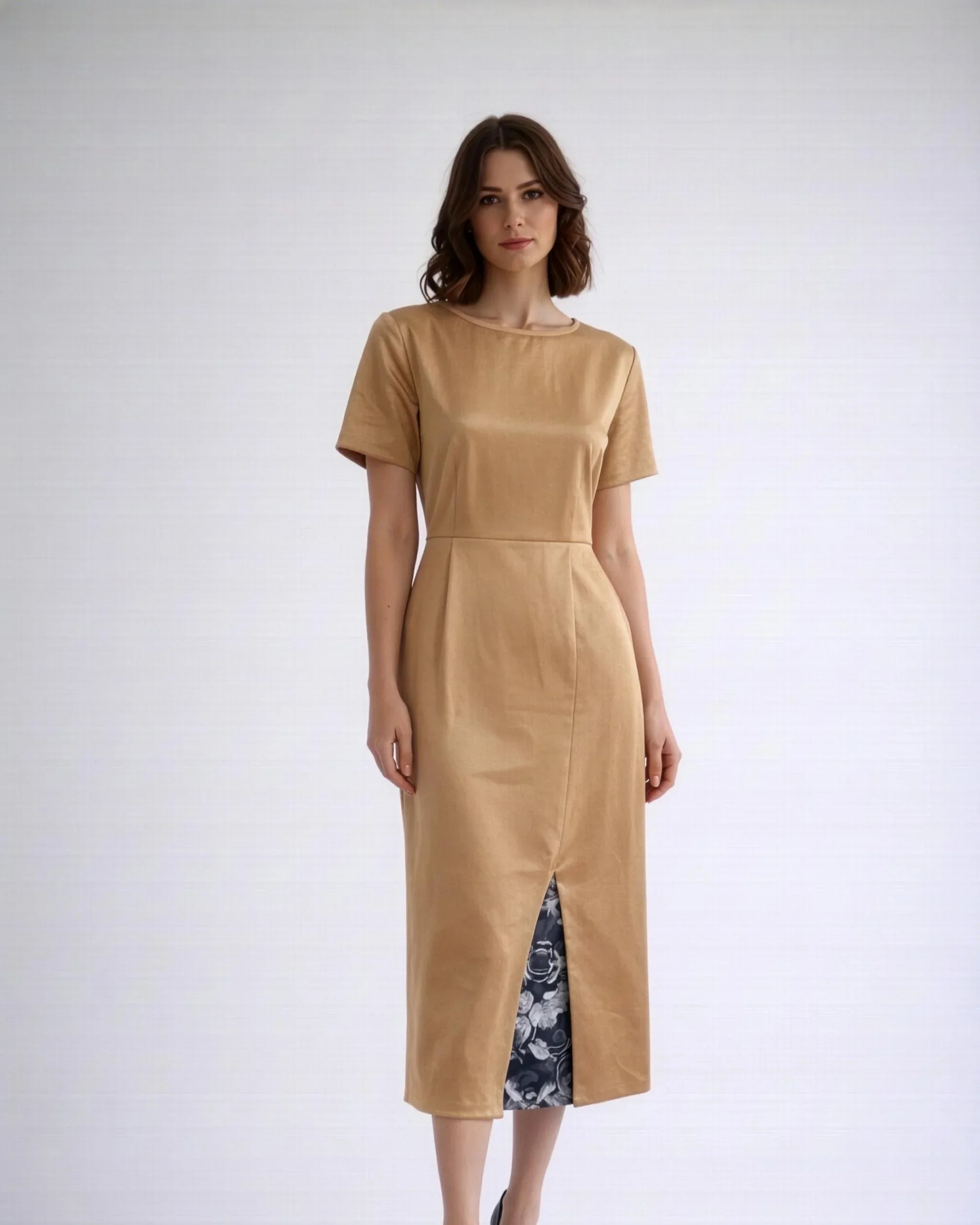 WOLF & BYRD | Golden Current Dress