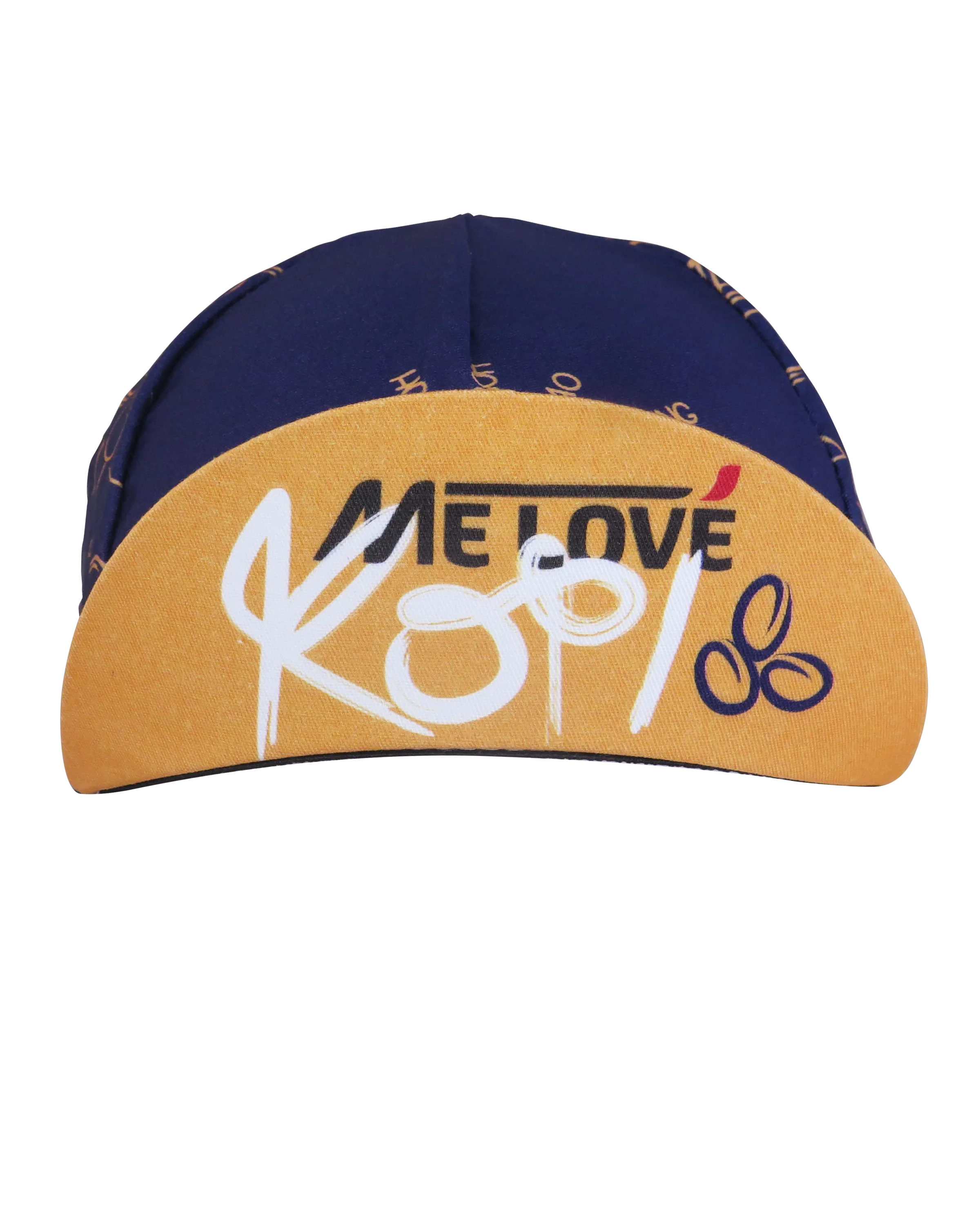 A DESIGN BY TAKACHYA | Cycling Cap - Me Love Kopi
