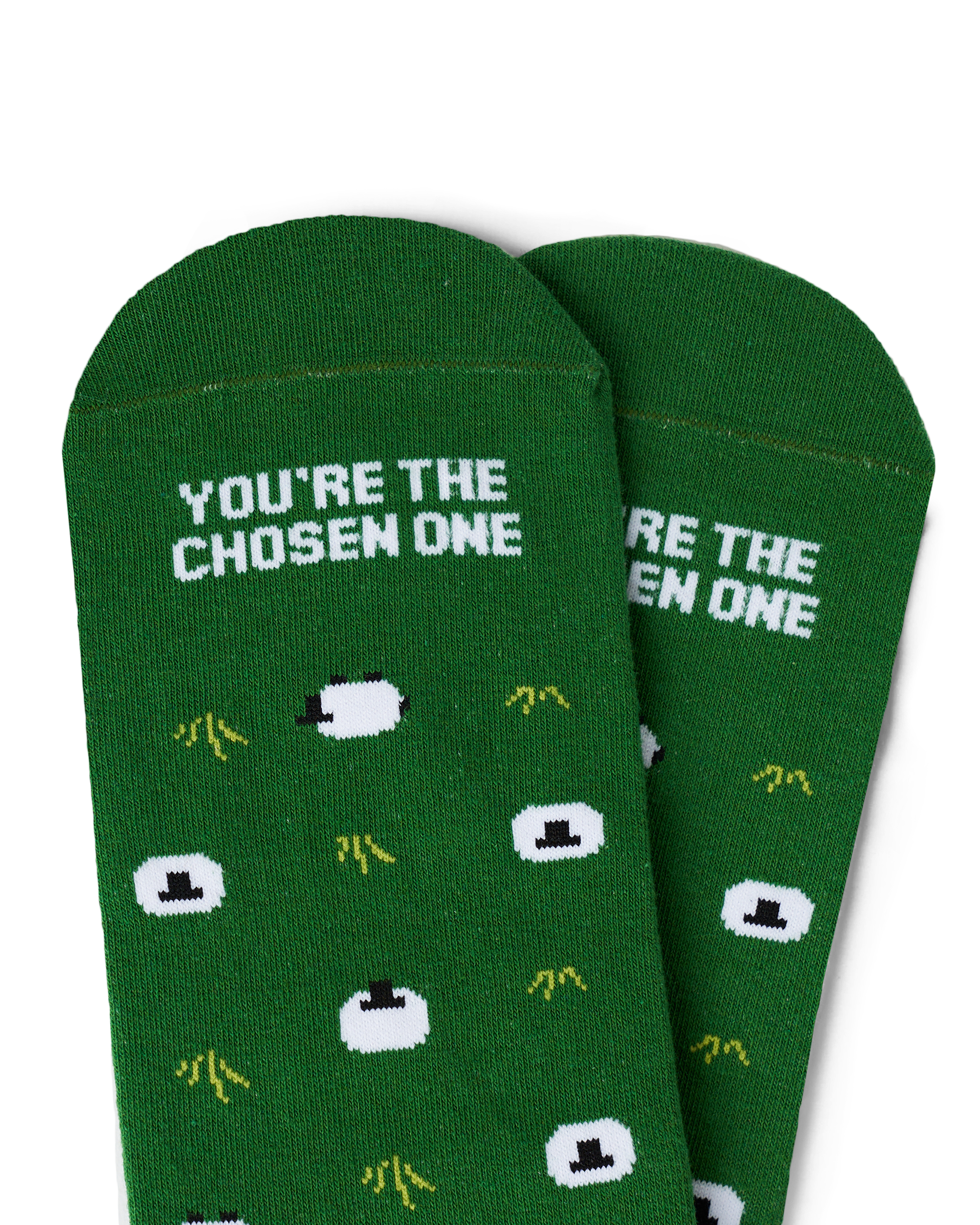 TALKING TOES | Galactic Sheep Crew Sock