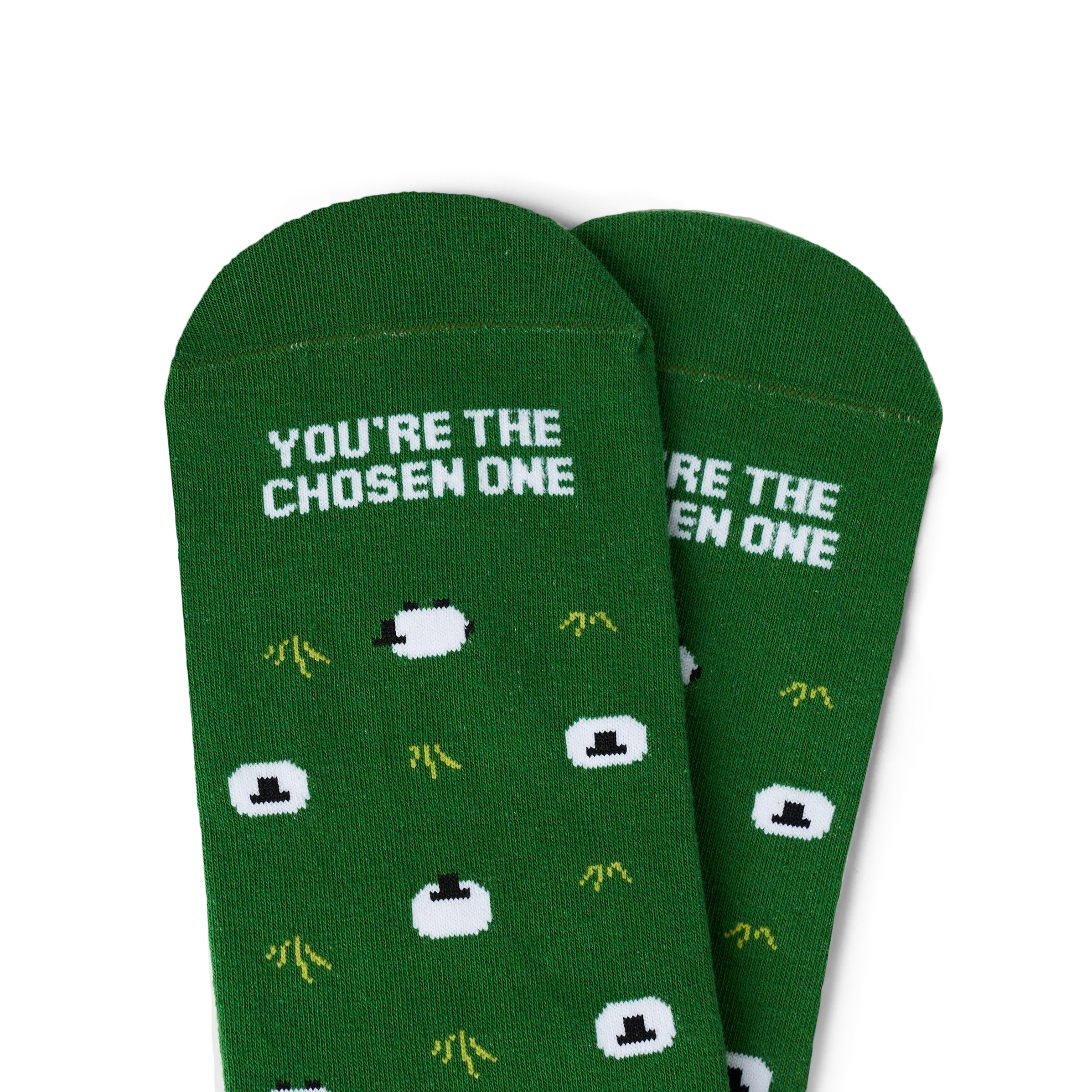 TALKING TOES | Galactic Sheep Crew Sock