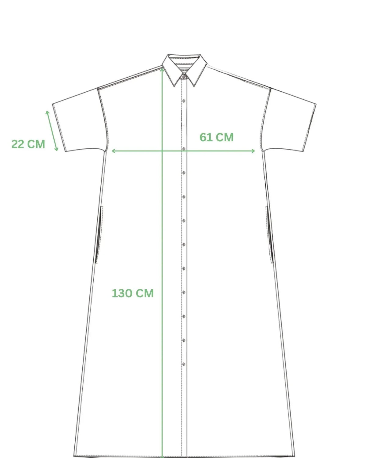 EDITION LIMITEE SINGAPORE | Shirt Dress Long | Charcoal Stripes