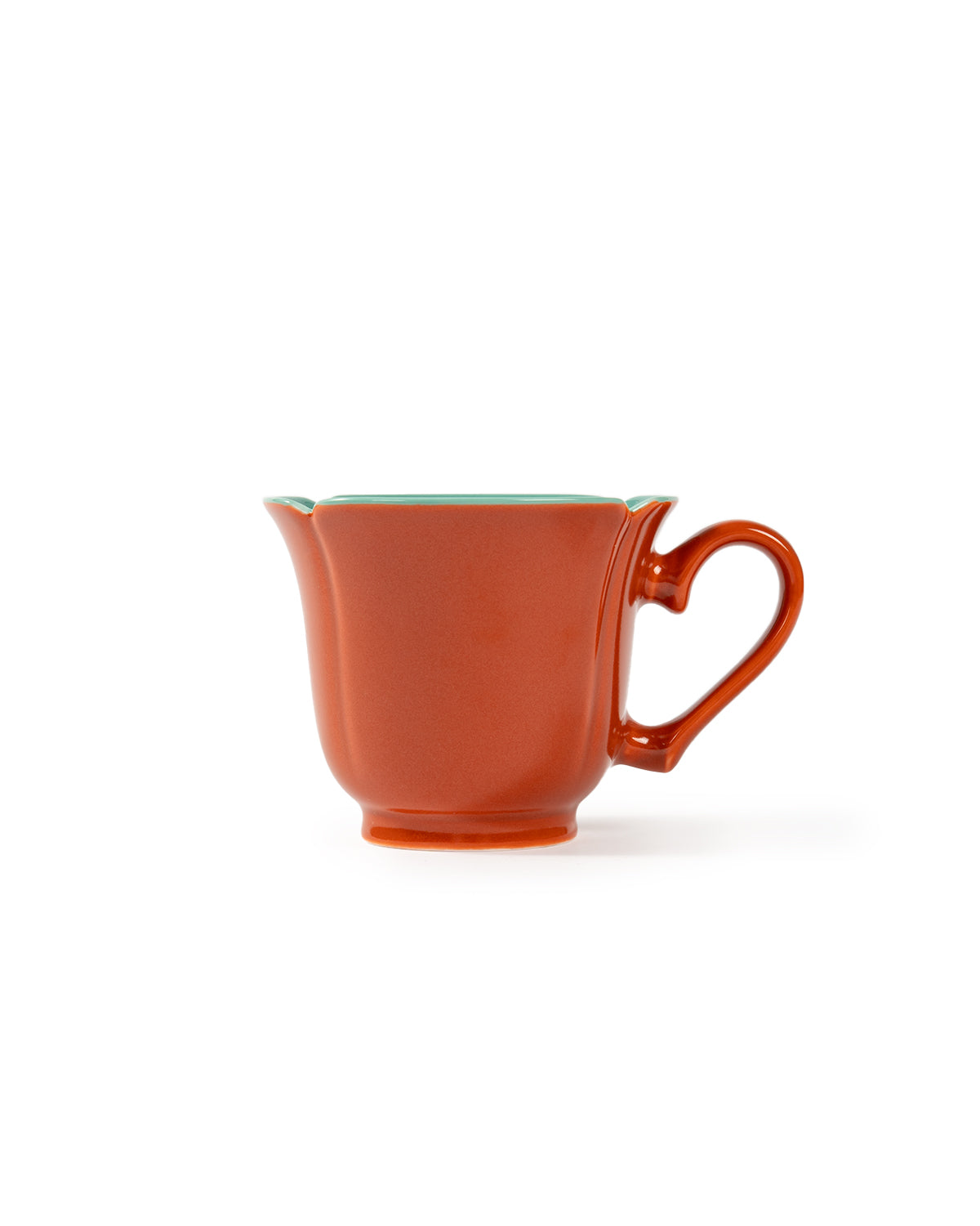 CRAFILAB | Brick Red & Turquoise Flower Master Cup