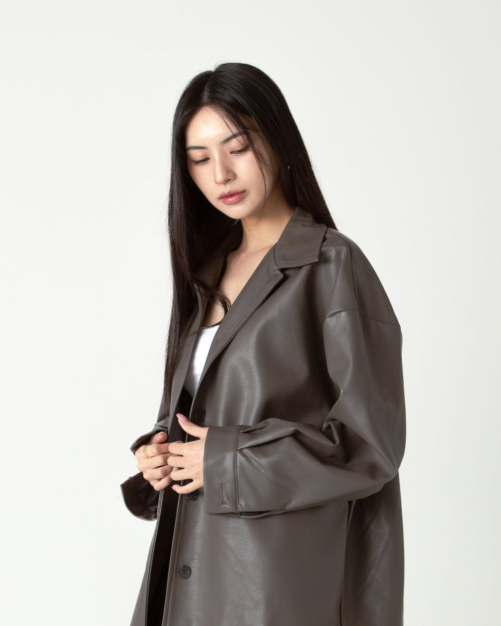 SAERO COLLECTIVE | Gajuk Oversized Jacket | Charcoal Grey