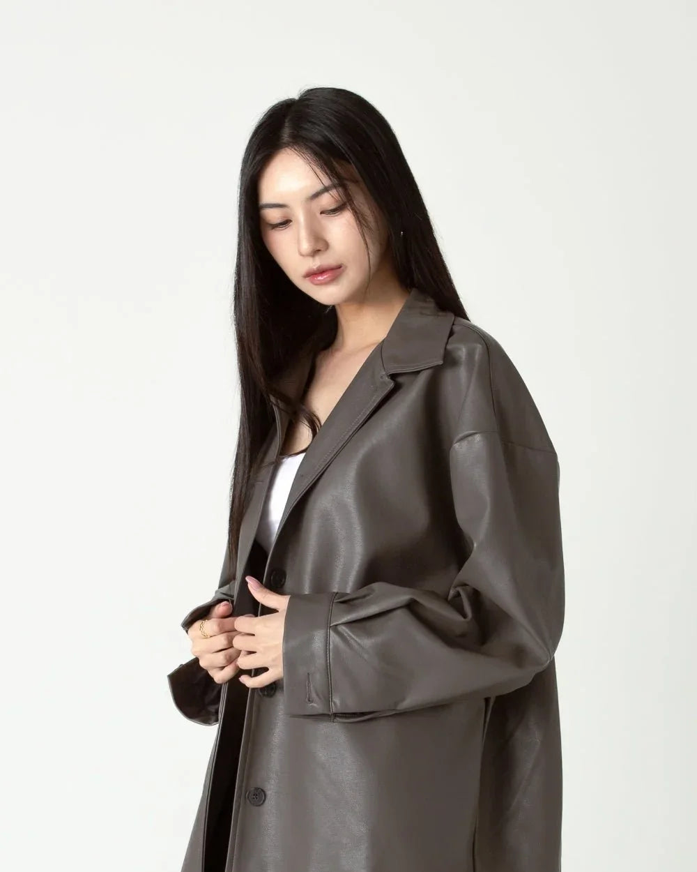 SAERO COLLECTIVE | Gajuk Oversized Jacket | Charcoal Grey