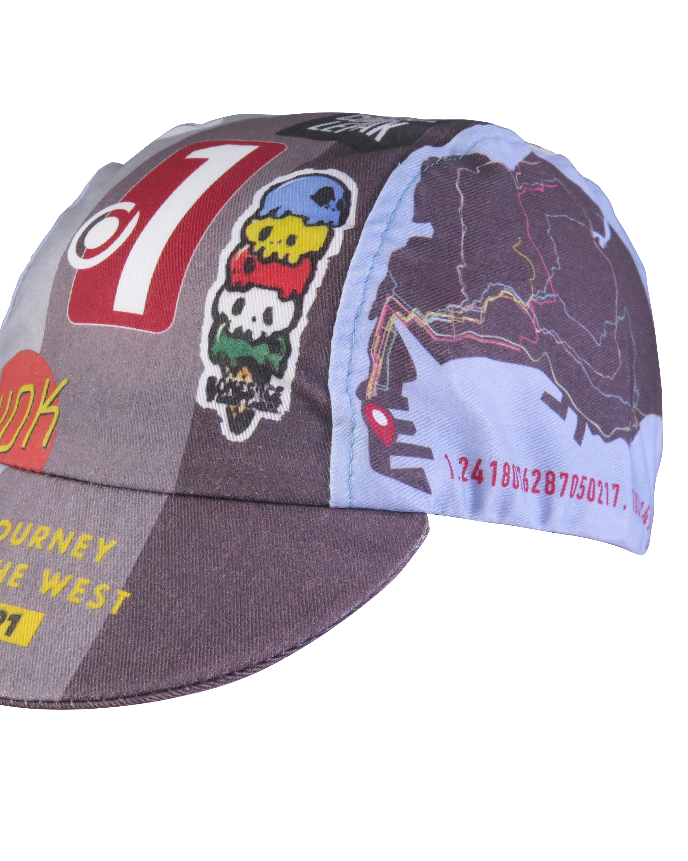 A DESIGN BY TAKACHYA | Cycling Cap - Mission to Tuas