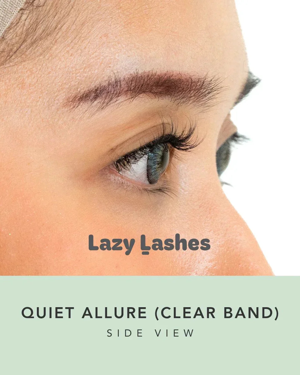 NODSPARK | Clear Band Everyday Quiet Allure Lazy Lashes