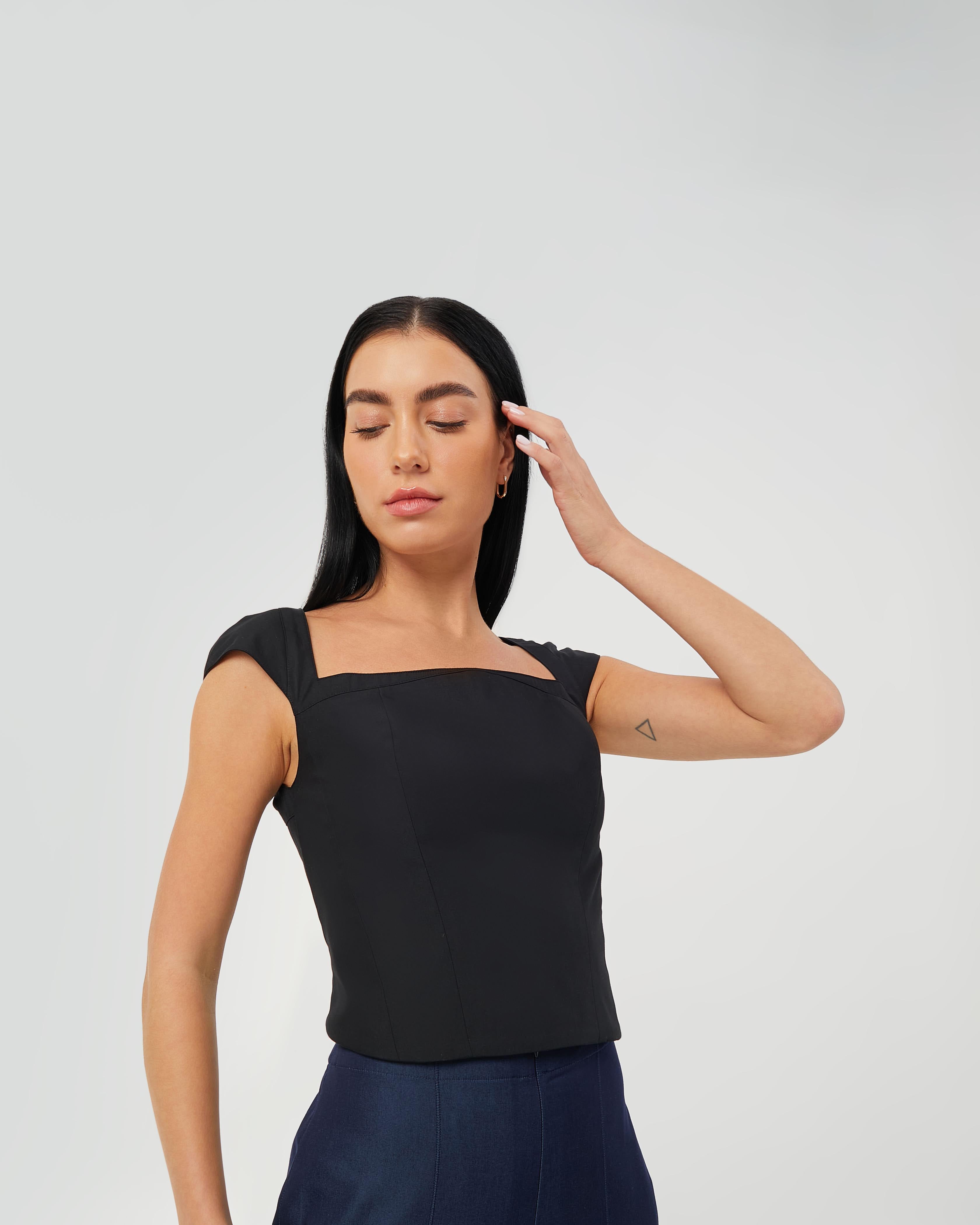 CAELI ECO LUXE | Structured Corset Top