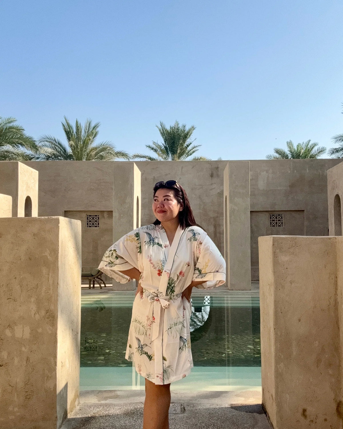 BELLS & BIRDS | Paradiso Floral Robe