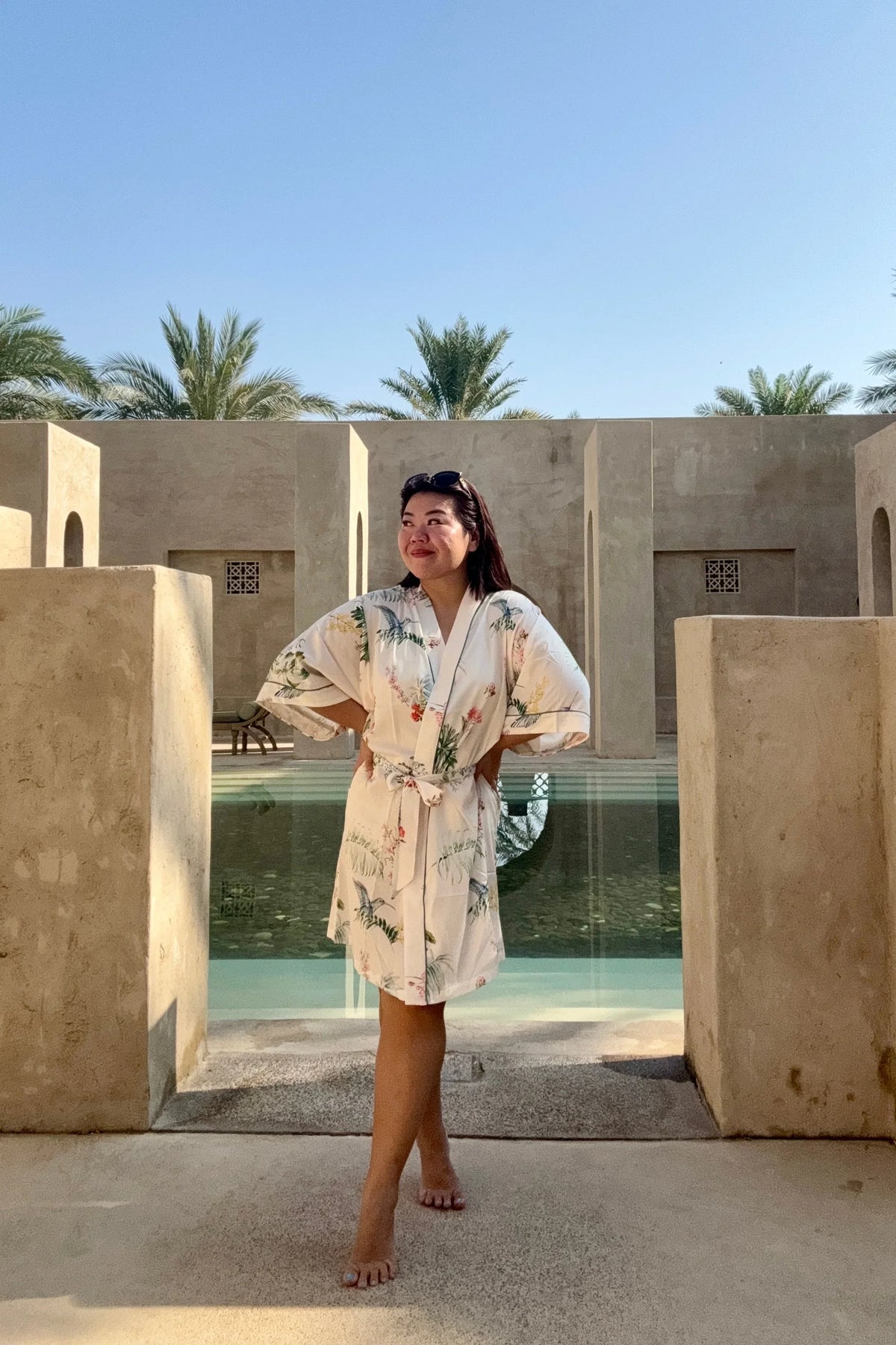 BELLS & BIRDS | Paradiso Floral Robe