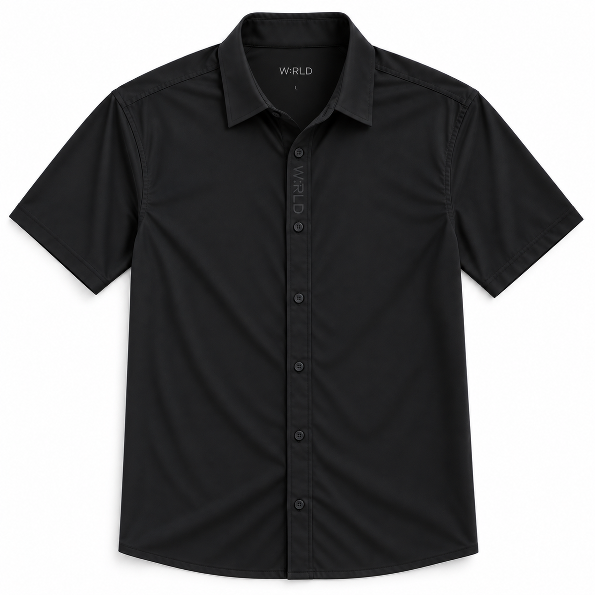 WRLD | PERFORMANCE S/S SHIRT | BLACK