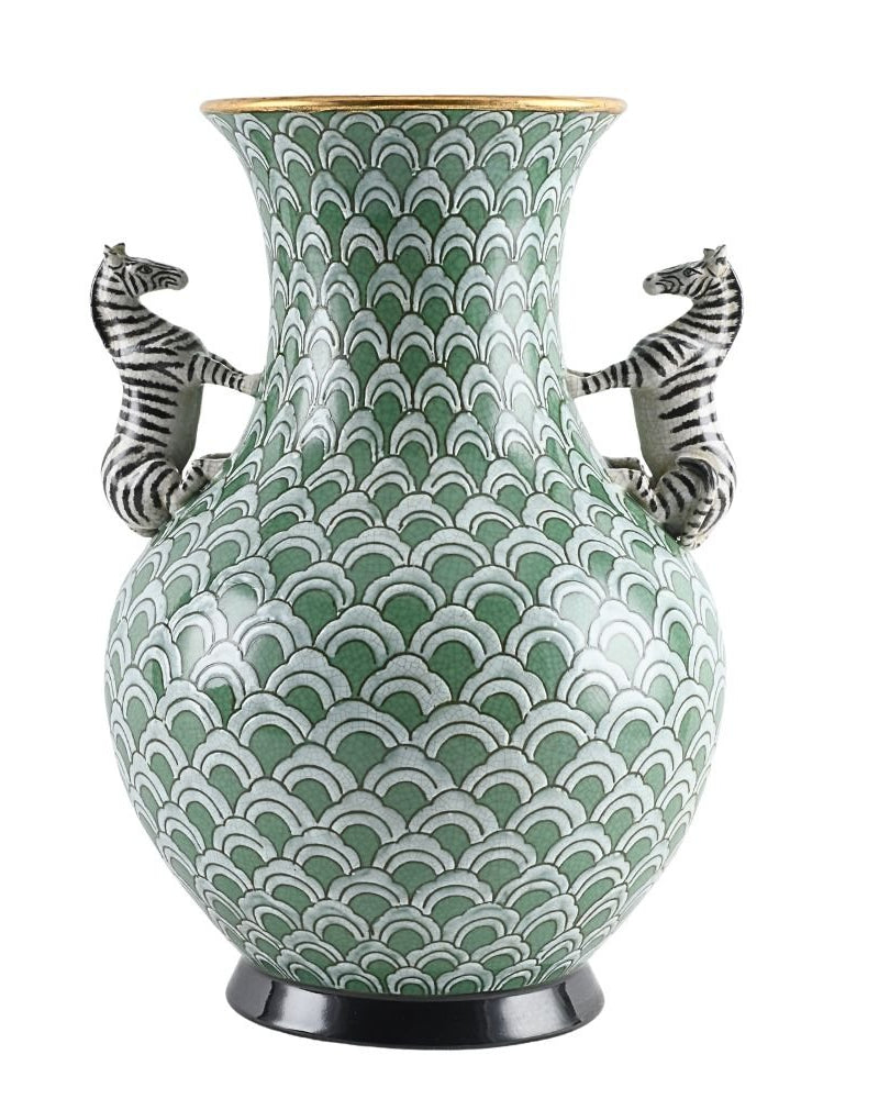 CAM | Isla Porcelain Vase - Zebre