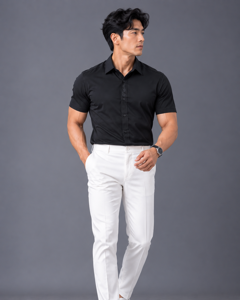 WRLD | PERFORMANCE S/S SHIRT | BLACK