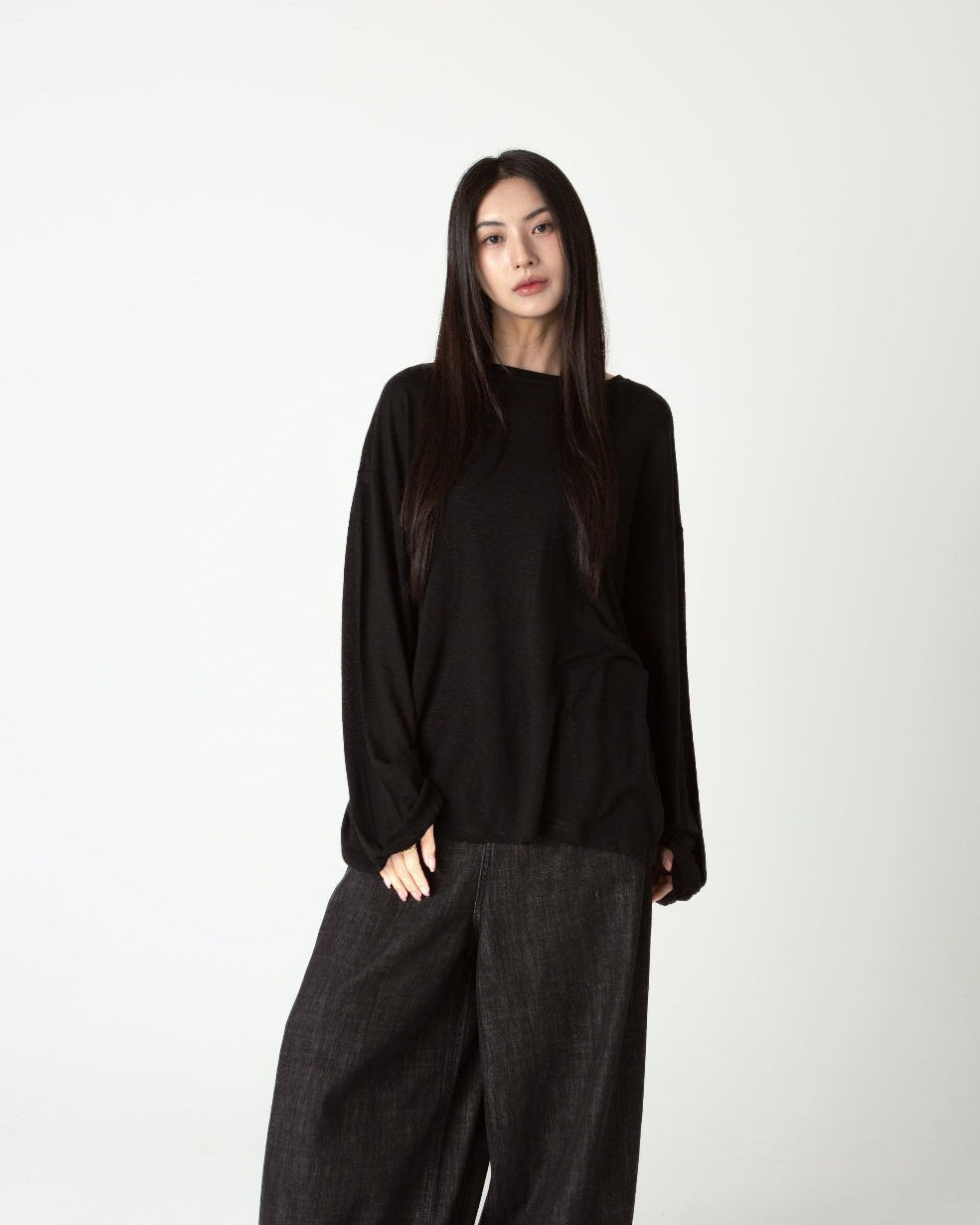 SAERO COLLECTIVE | Myeonsa Denim Jeans | Midnight Black