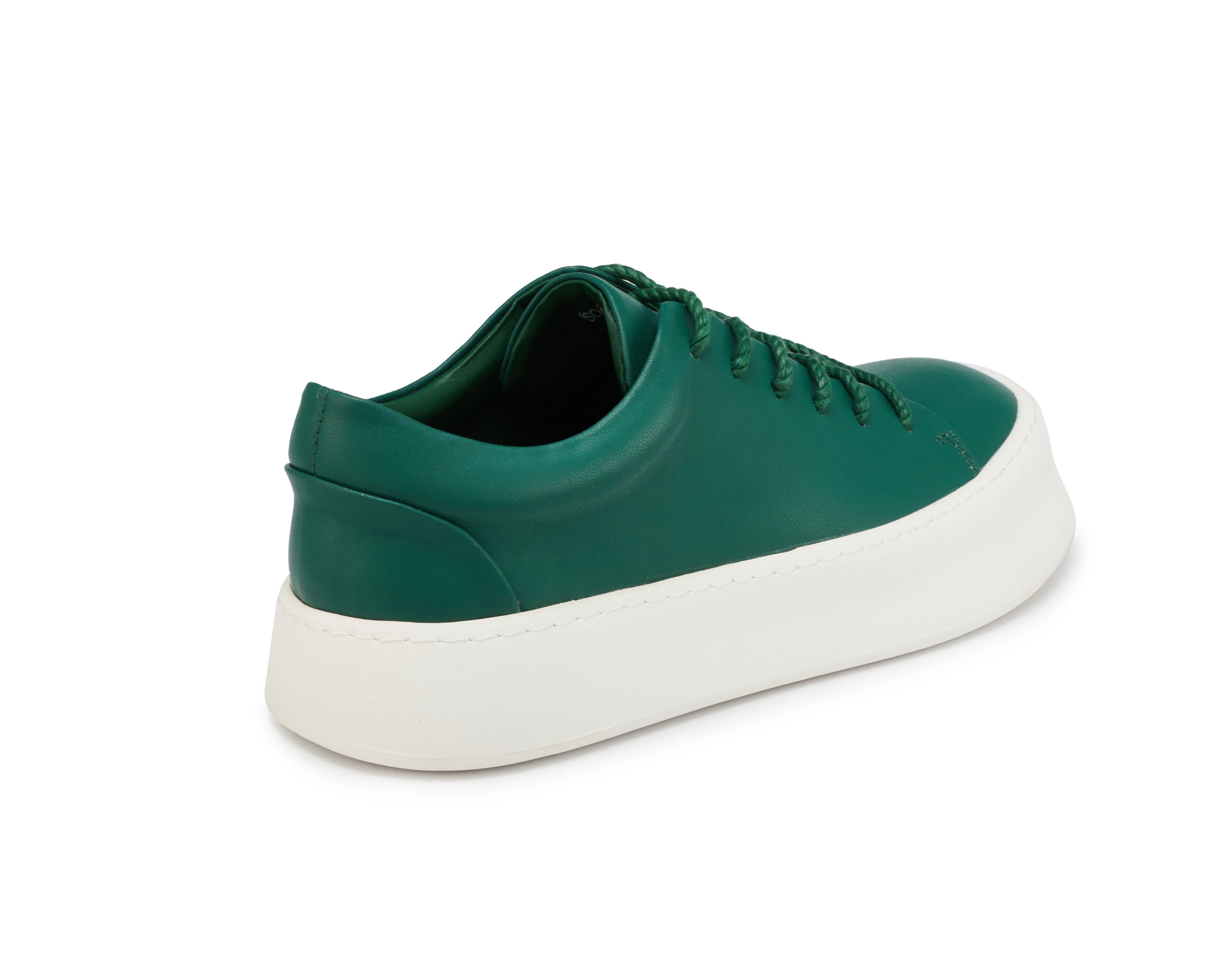 PROJECTWEAR | FALLON Low Cut Faux Leather Sneaker Green