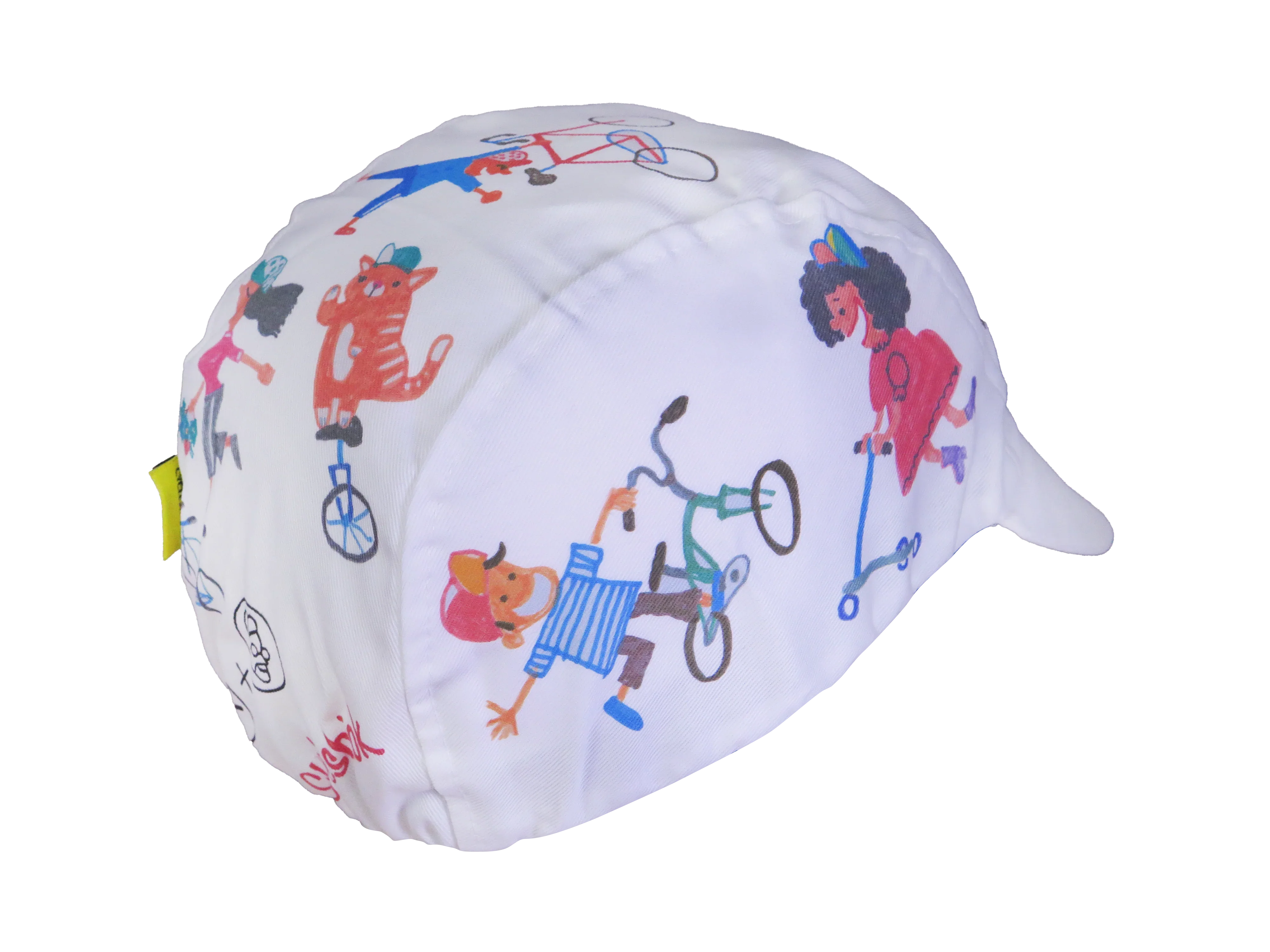 A DESIGN BY TAKACHYA | Faizal Caricatures x TKC CycleShiok! Cycling Cap