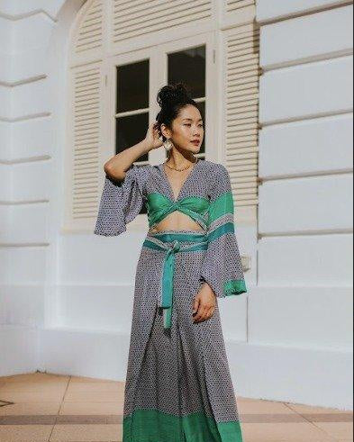 RAJA RANI | Crop Top & Pants Set