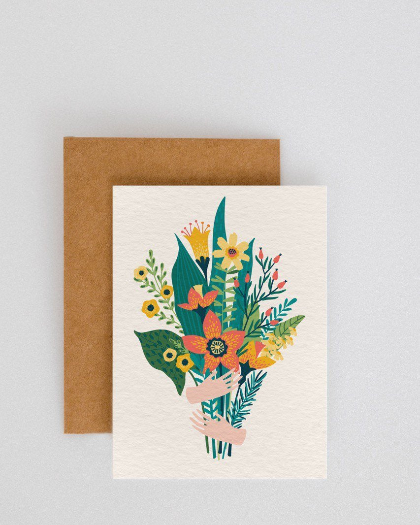 PURPLE AND PURE | Plantable Greeting Card | Secret Garden