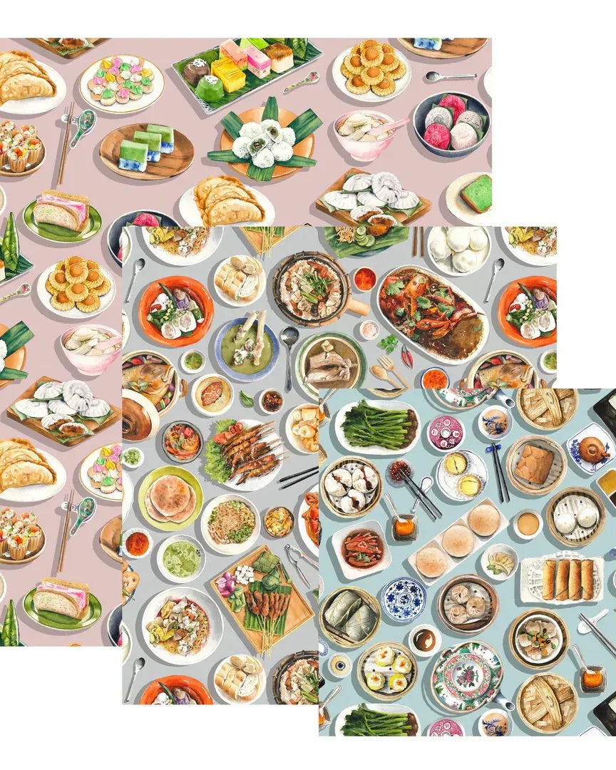 SINGLAPA | Singapore Bites Edit Beeswax Wrap