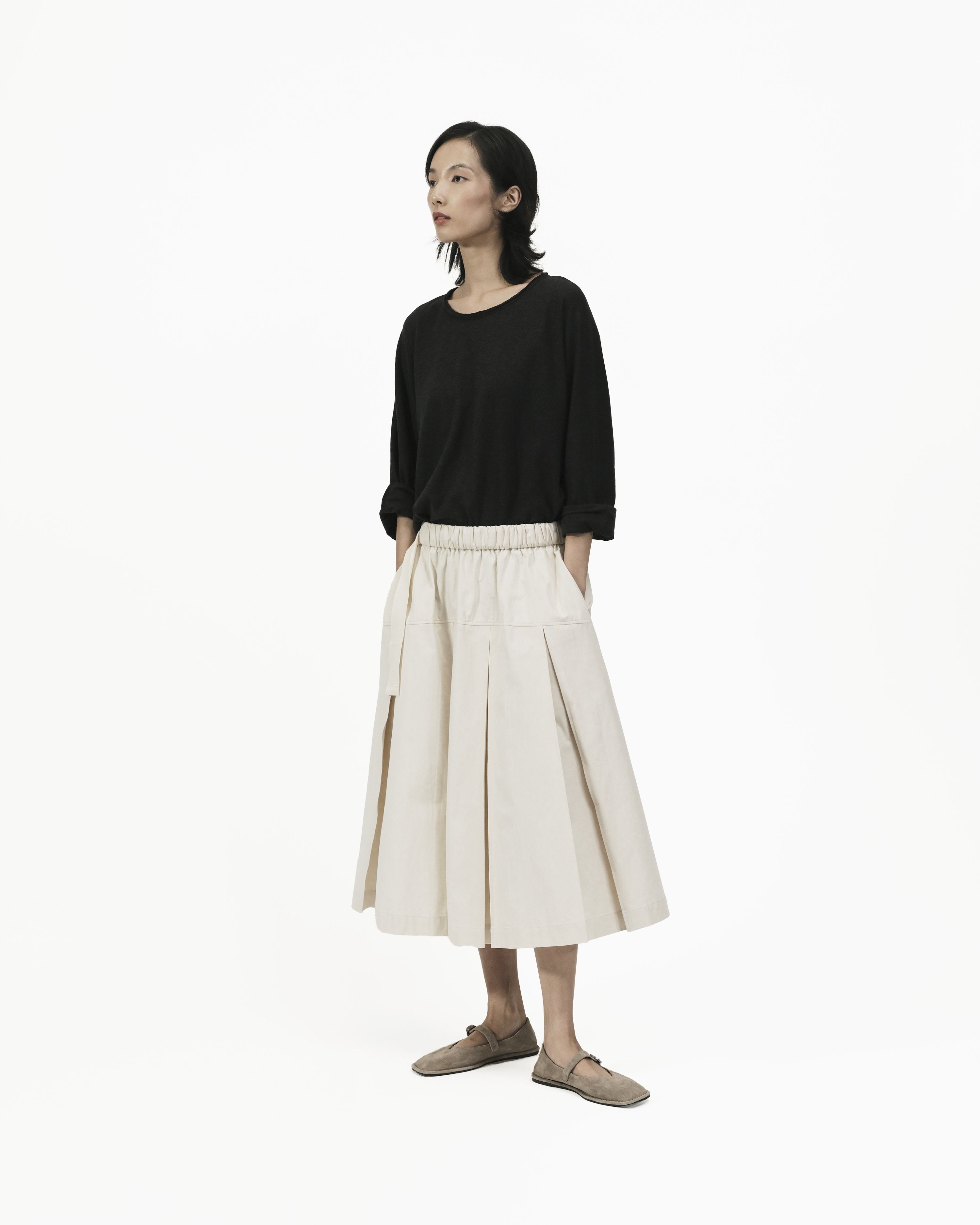 GRAYE | Two Way Midi Skirt - Ivory