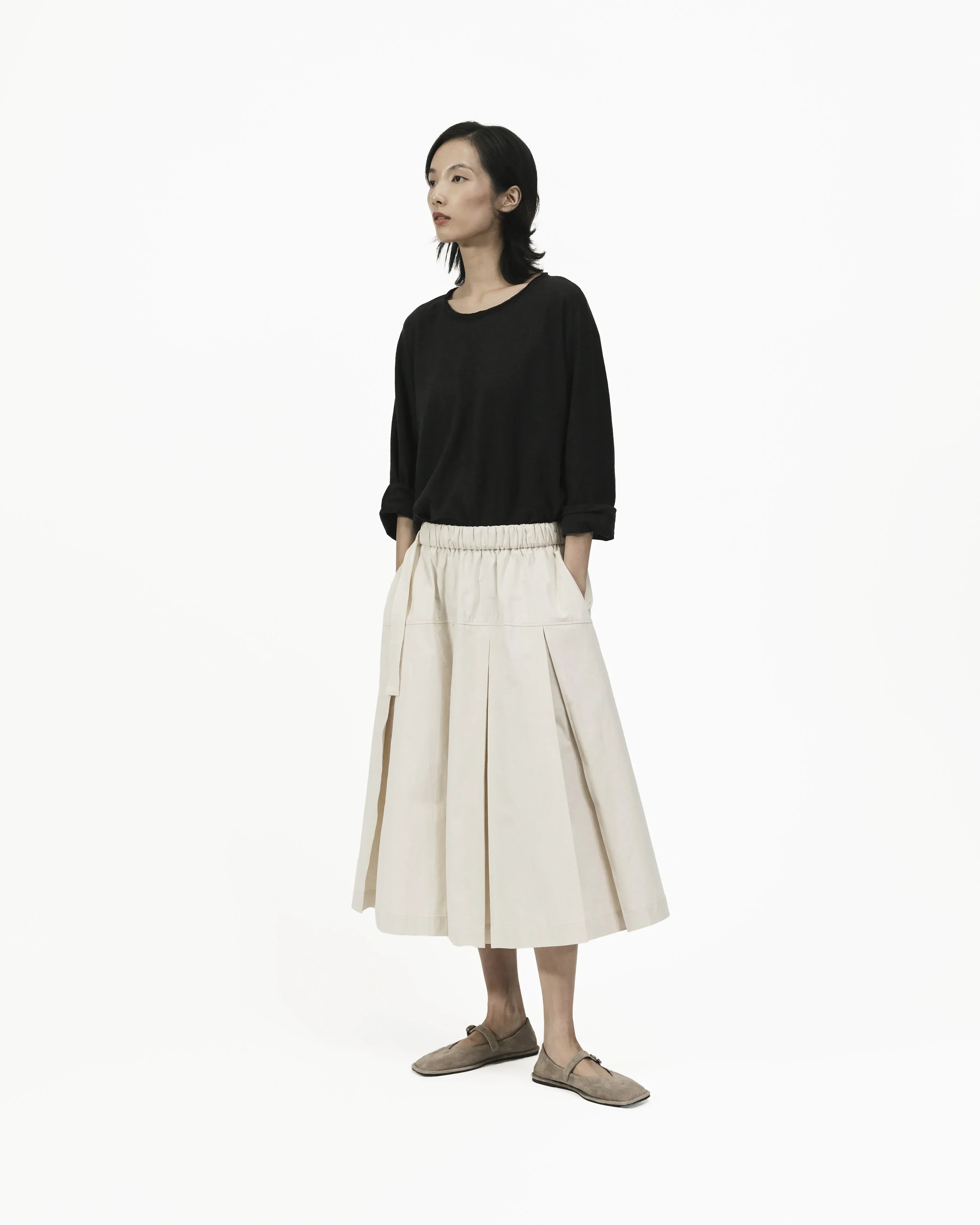 GRAYE | Two Way Midi Skirt - Ivory