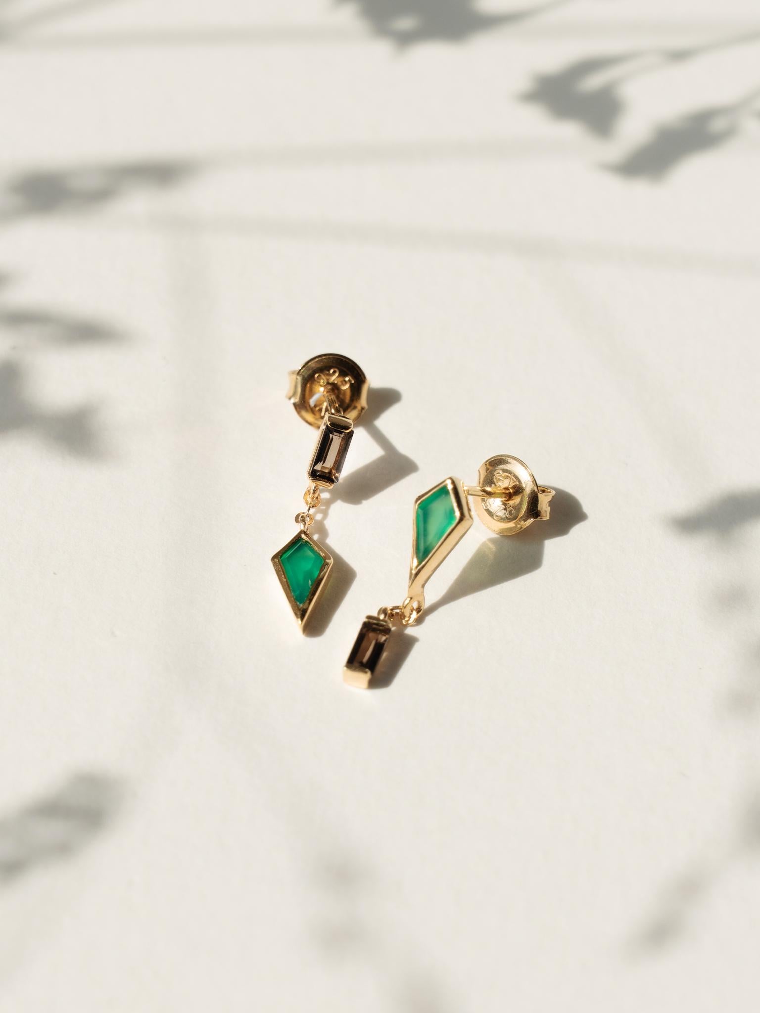 EMBRACE JEWELLERY | Verdant Edge Earrings