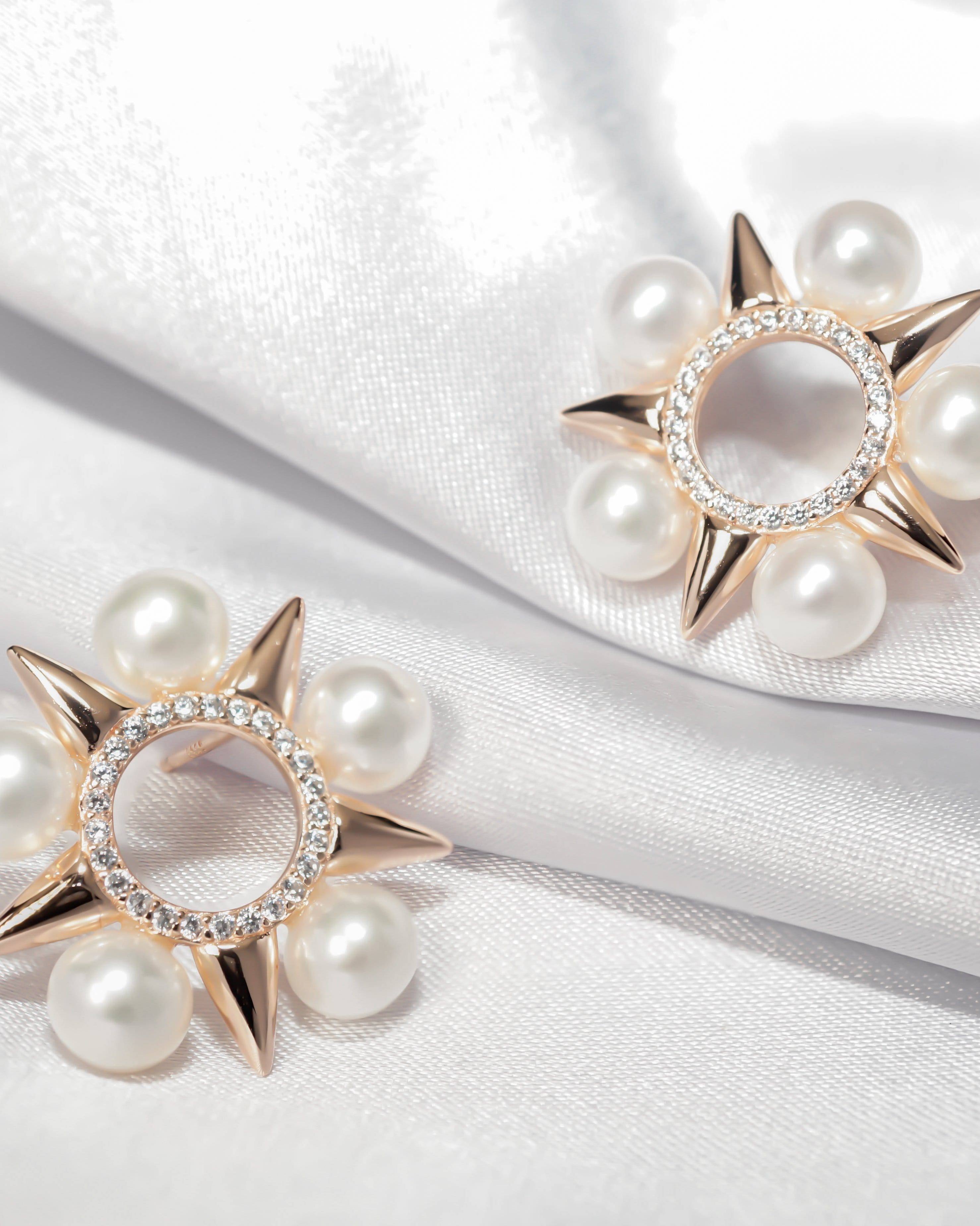 PEARLY LUSTRE | Asian Civilisations Museum Freshwater Pearl Earrings WE00226 | ACM Collection