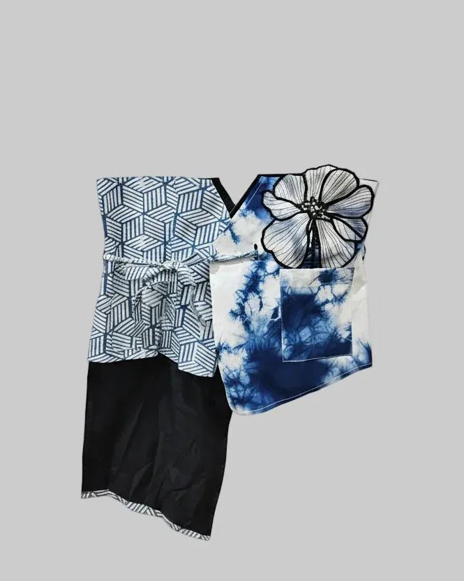 NYANA NYANA | Patchwork Embroidery Batik Obi Belt