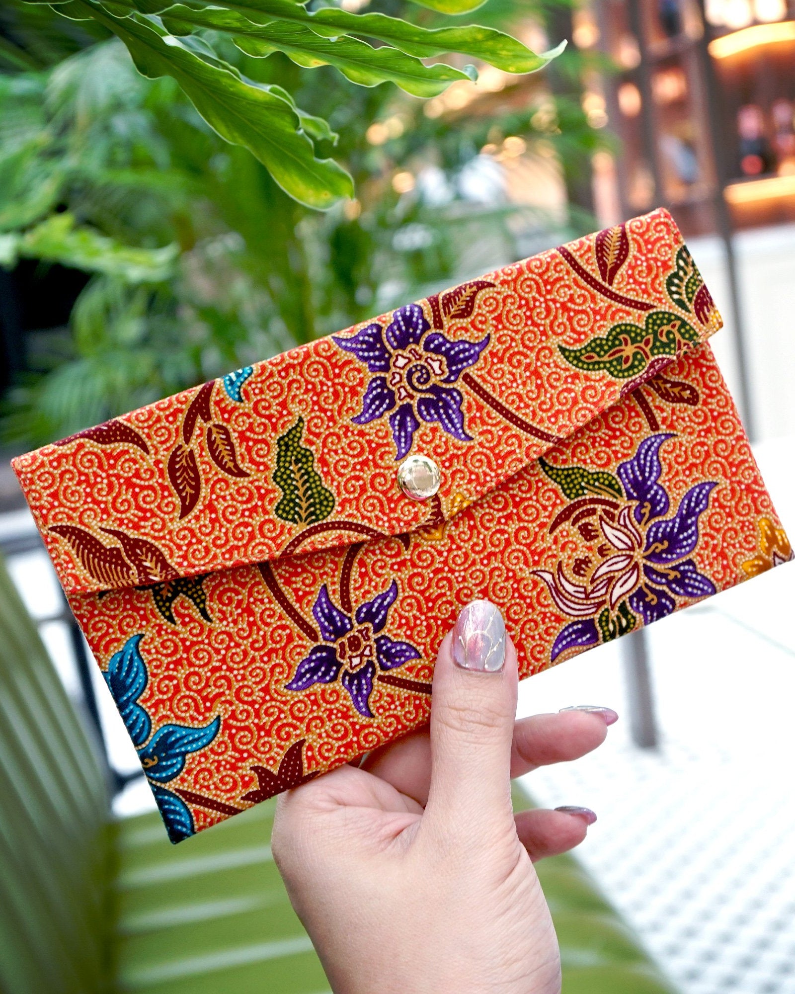 COCOONESE | Red Packet Organizer - Tropical Midnight (RD)