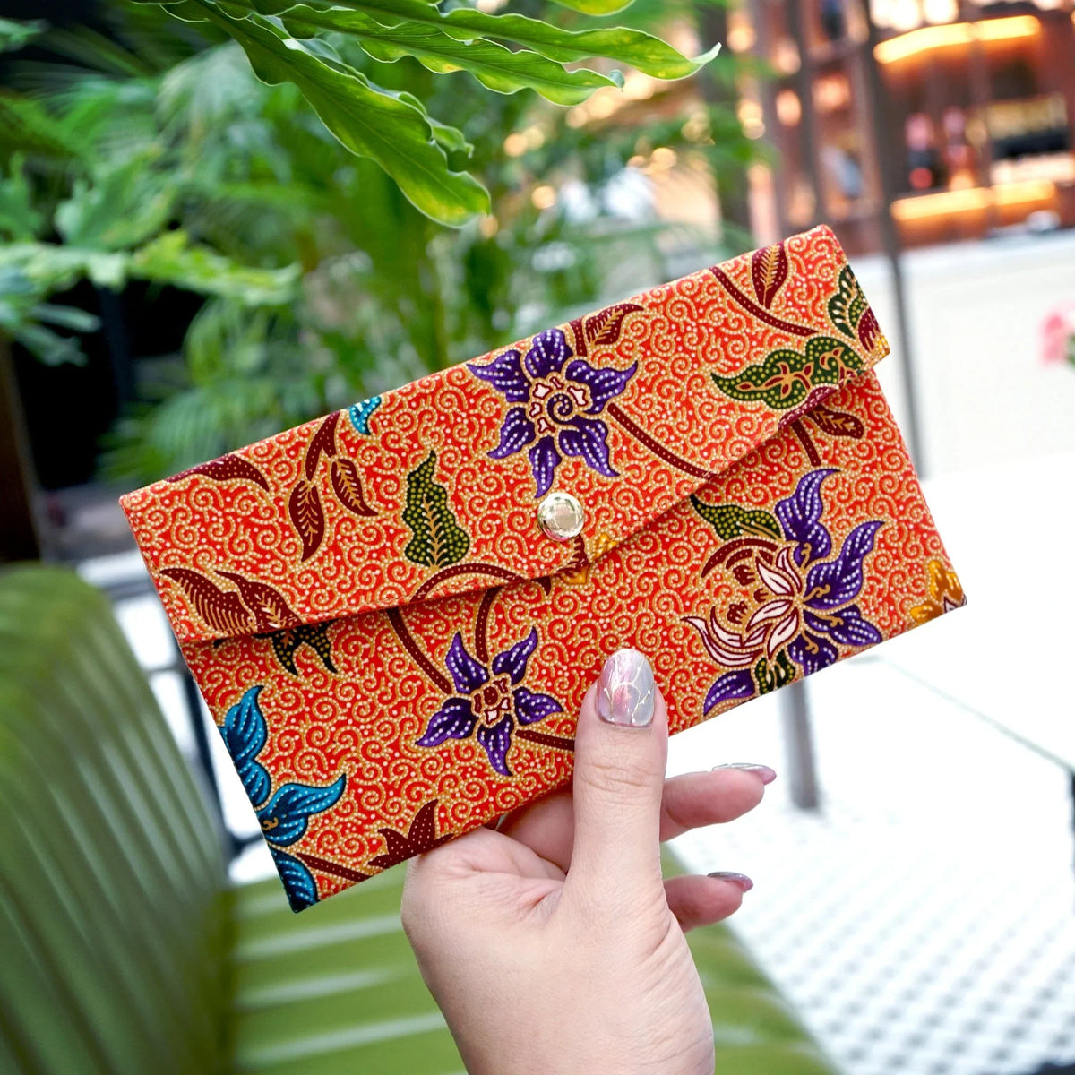 COCOONESE | Red Packet Organizer - Tropical Midnight (RD)