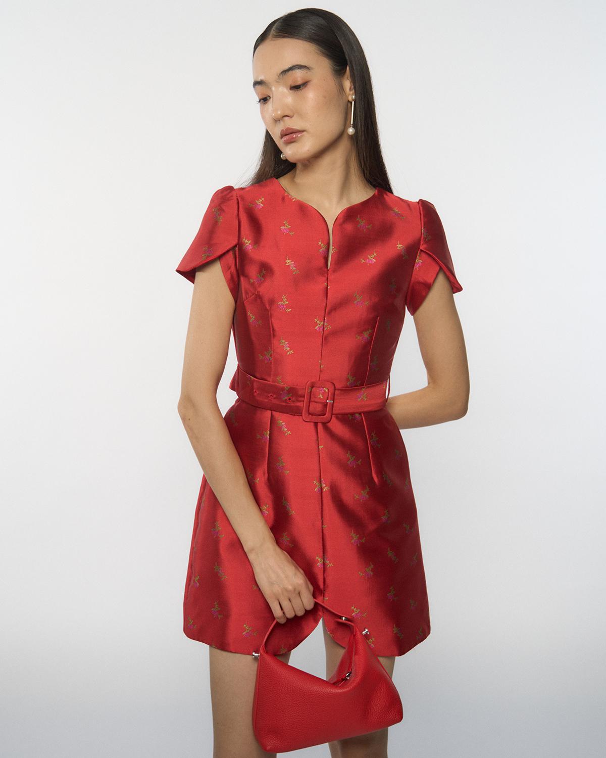 DRESSINGPAULA | KHOON HOOI X DP: Hibiscus Mini Dress