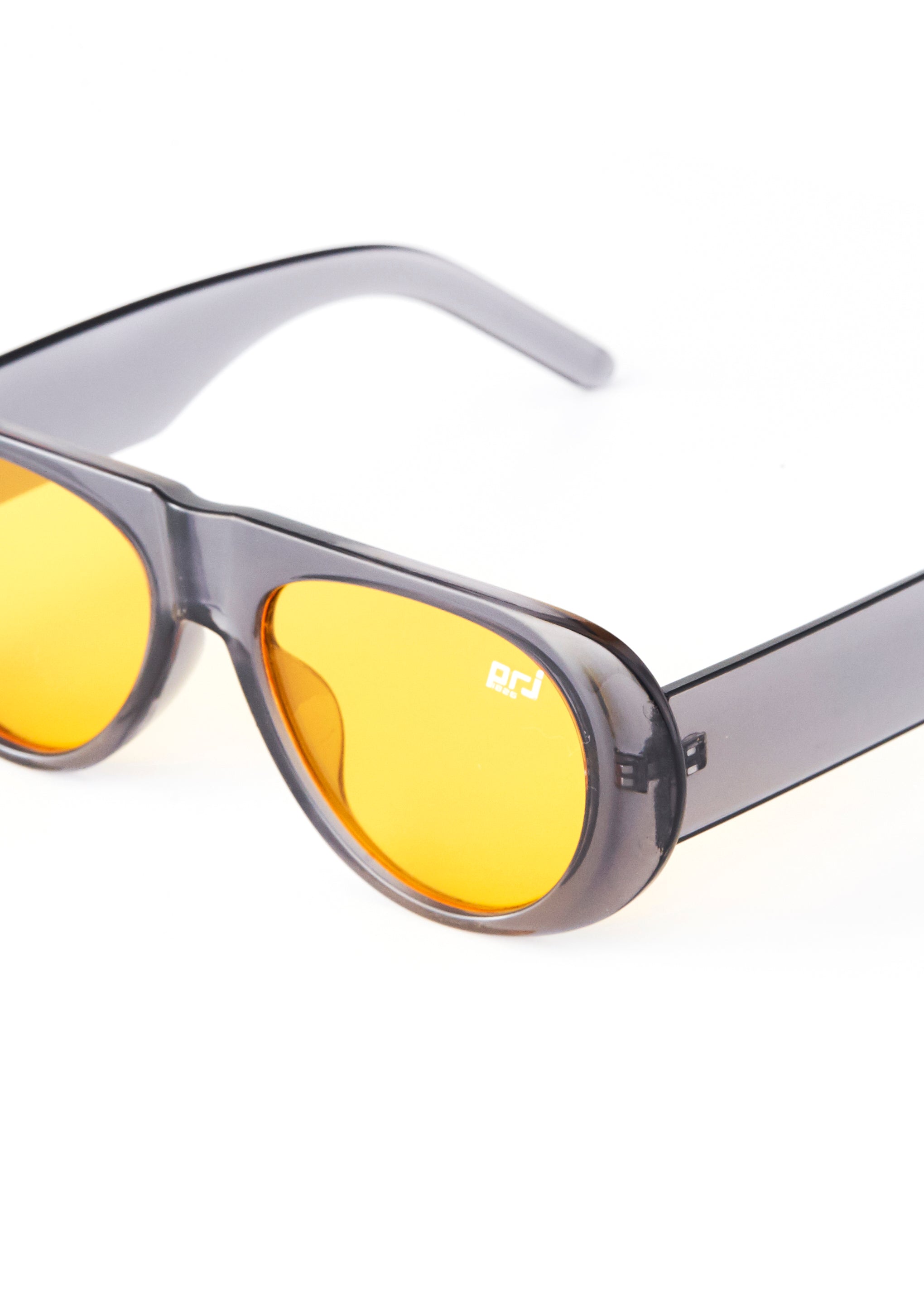 PROJECTWEAR | Eito Wide-Leg Sunglasses Grey/Orange