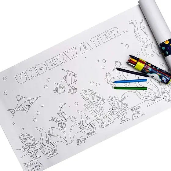 NIMBU | Underwater Colouring Roll - StudioPSD
