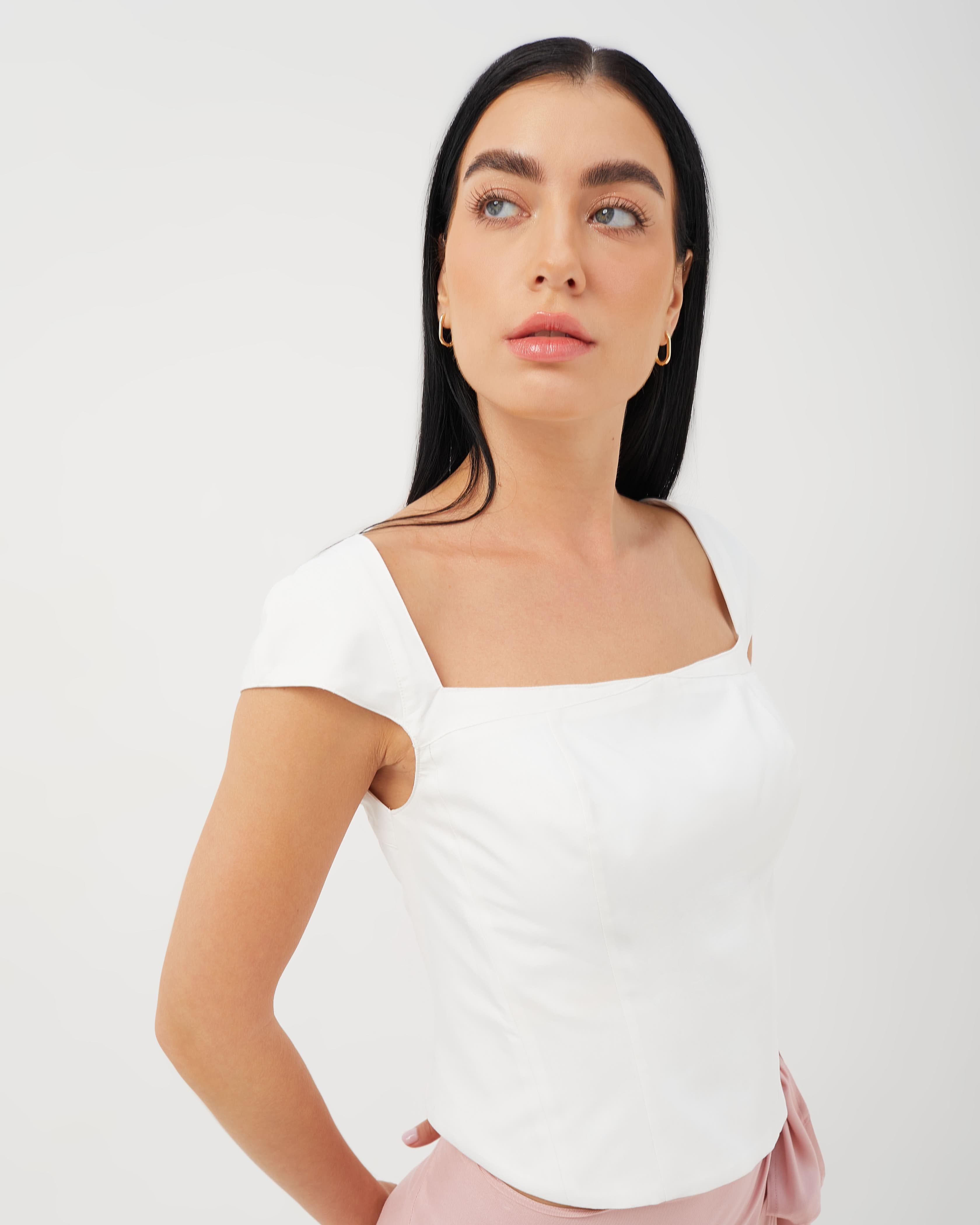 CAELI ECO LUXE | Structured Corset Top