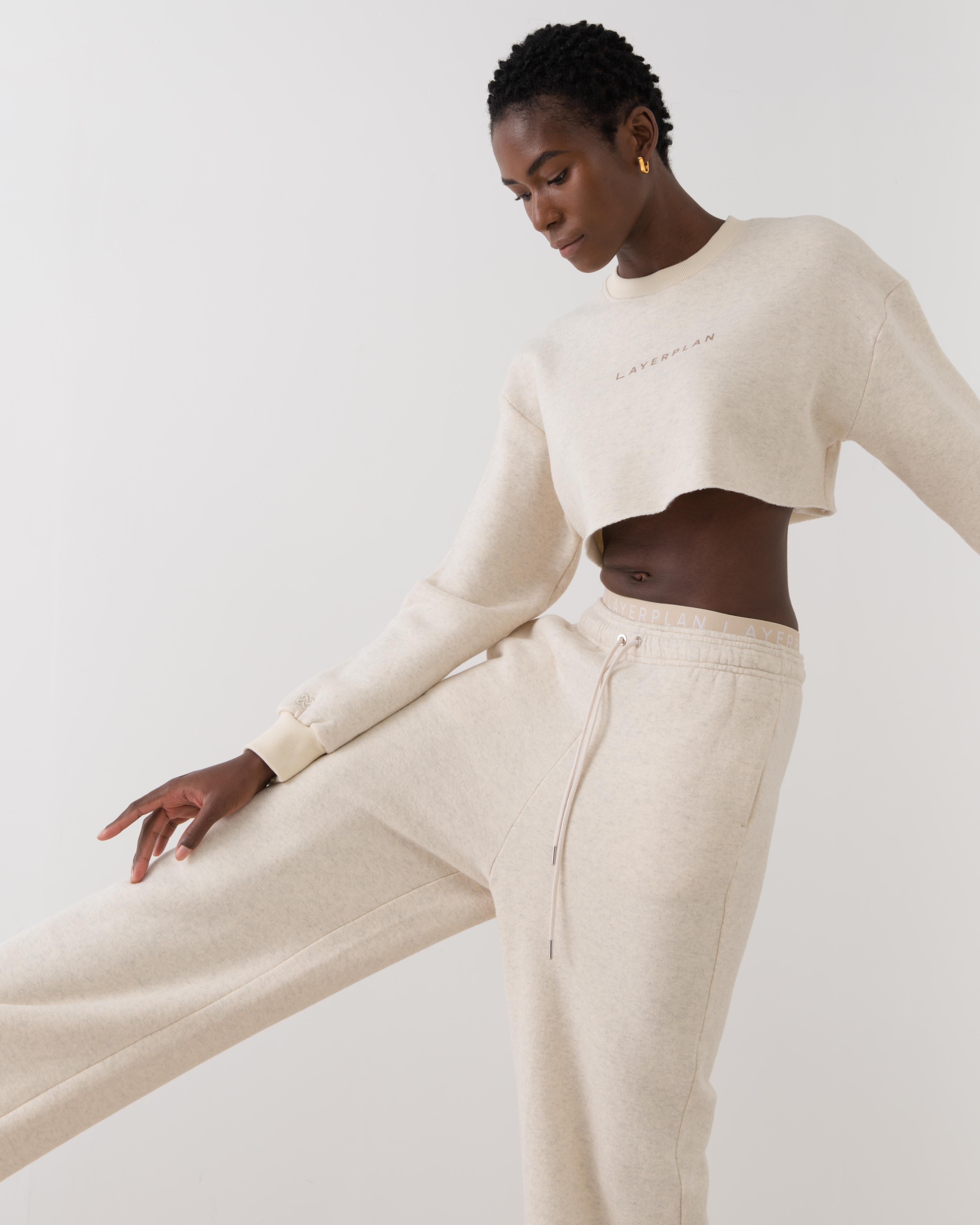 LAYERPLAN | LP Wideleg Logo Sweater Set