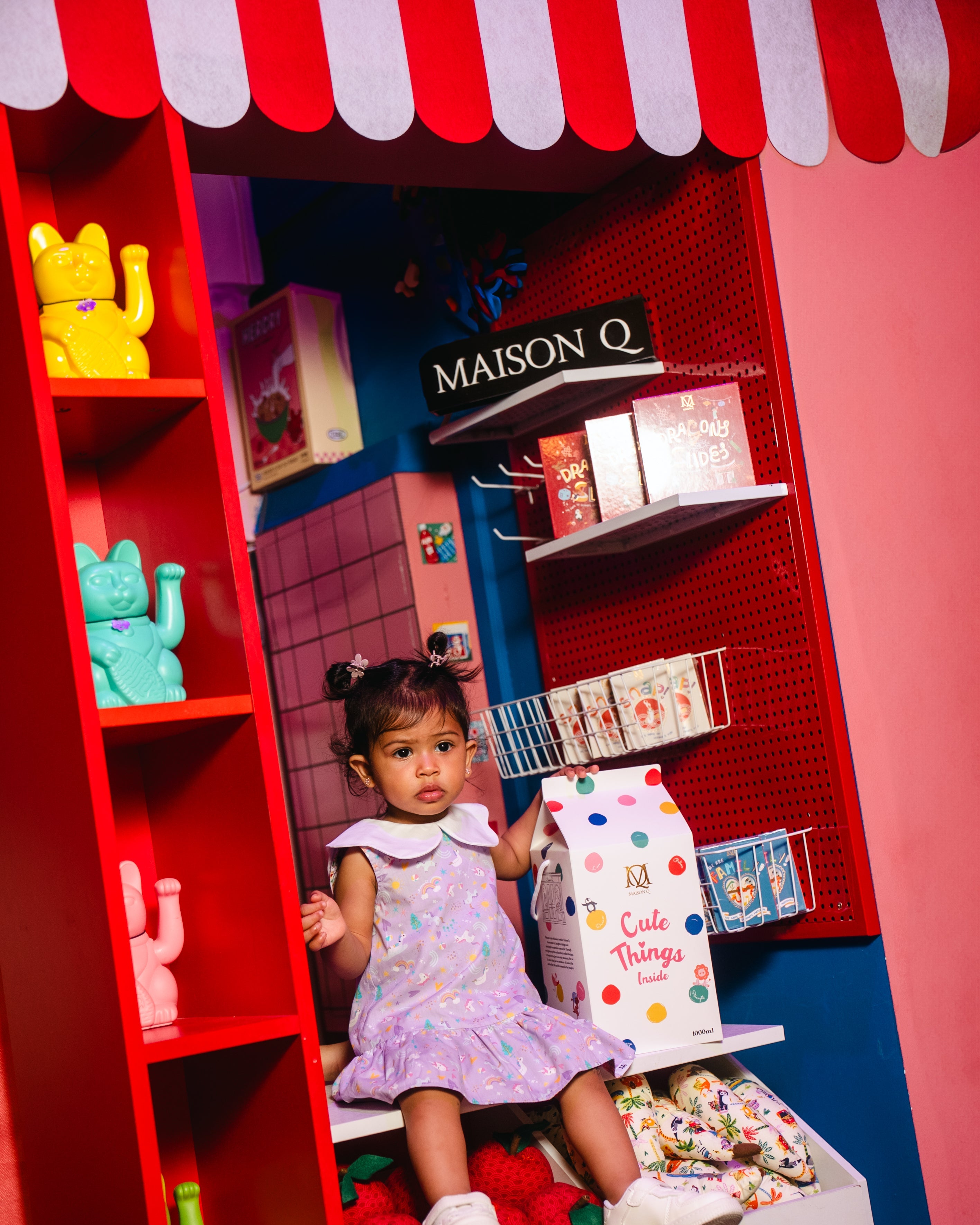 MAISON Q | Secret Garden Reversible Peterpan Collared Dress