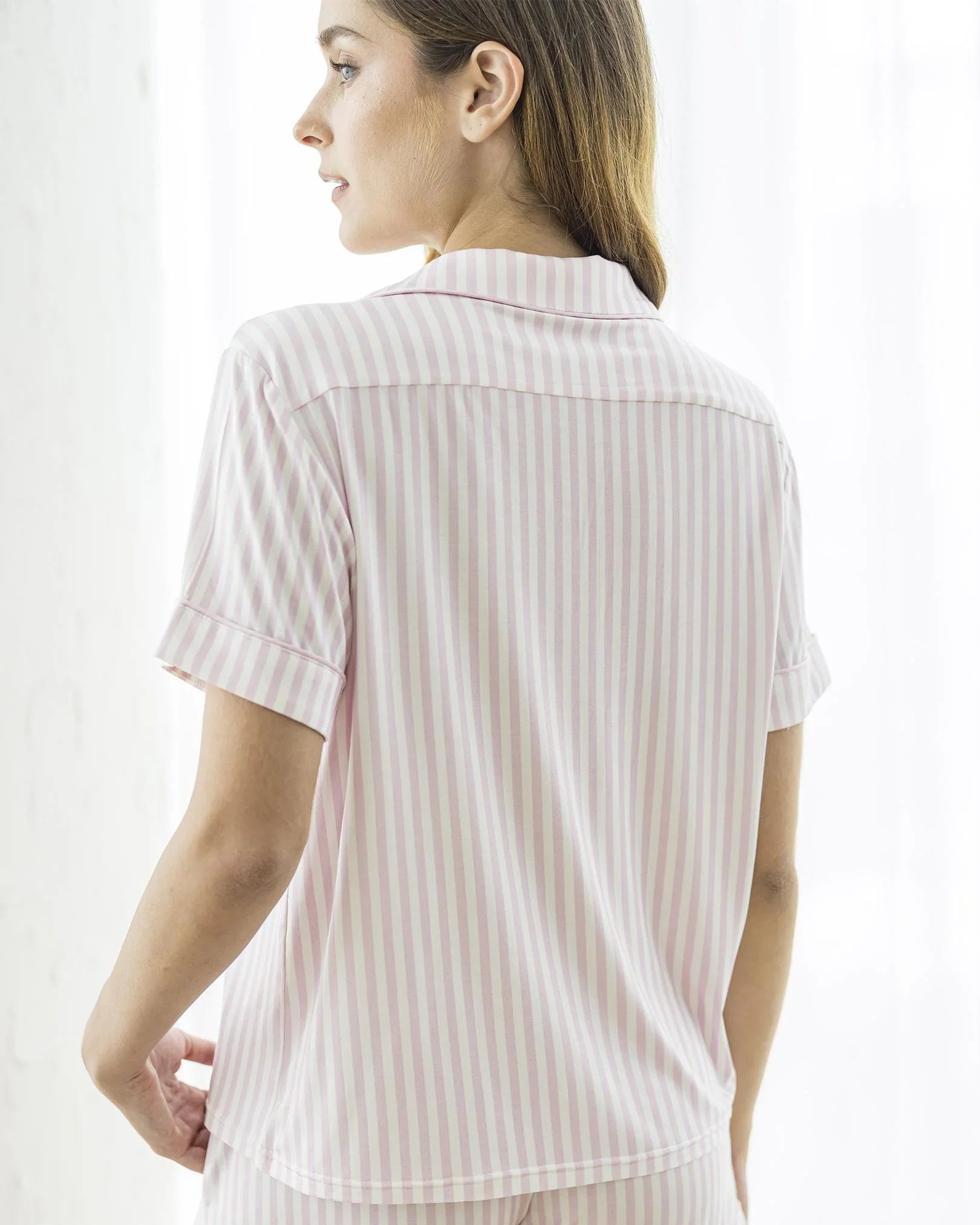 SELENIGHT CO | Signature Pyjamas Set | Pink Stripes