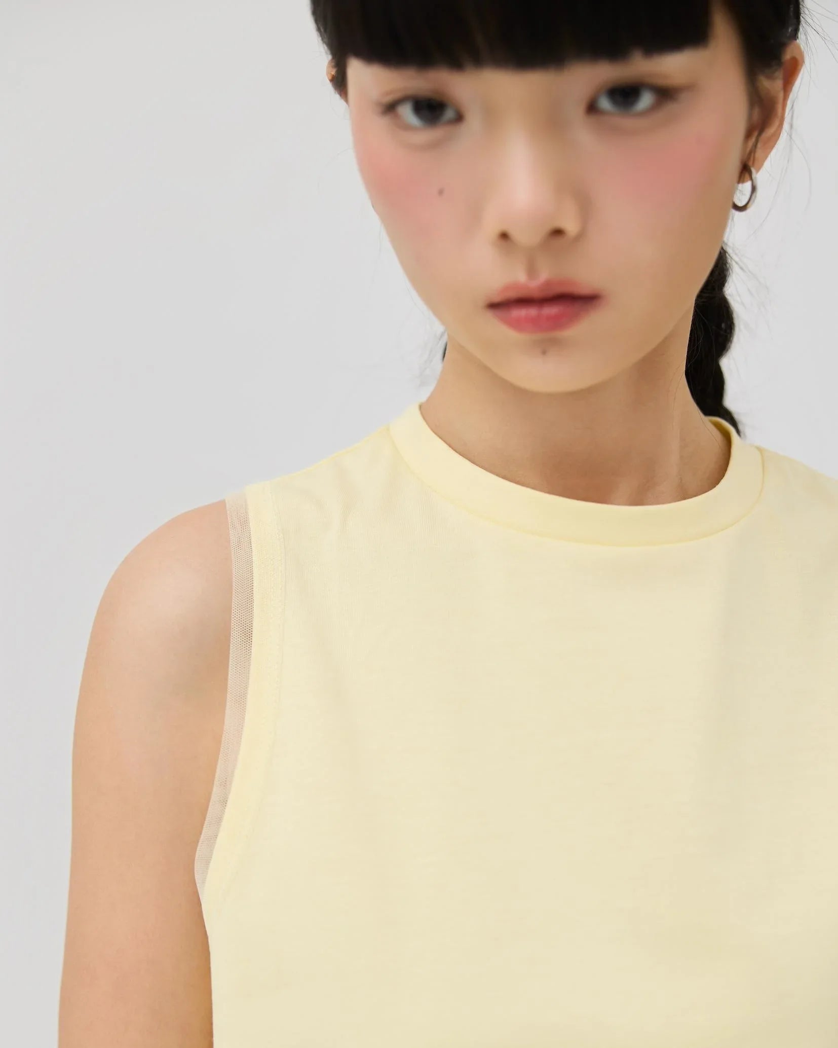 3EIGHTH | Kumo Muscle Tank | Butter Yellow