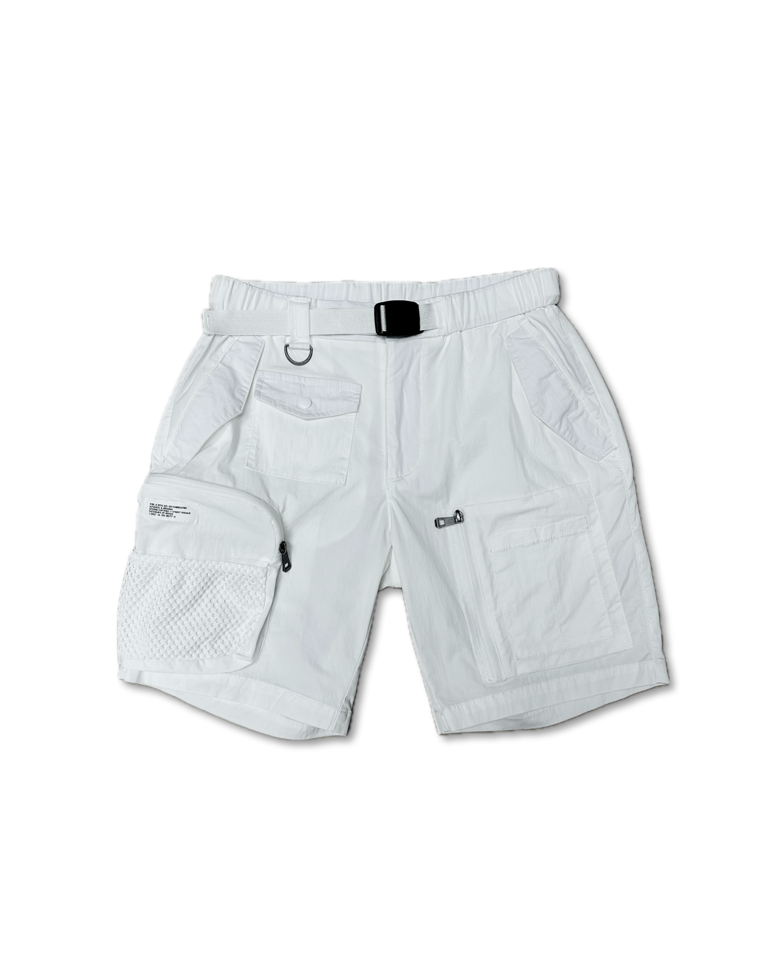 SPARROW GREEN | MAVERICK TECH CARGO Shorts - White