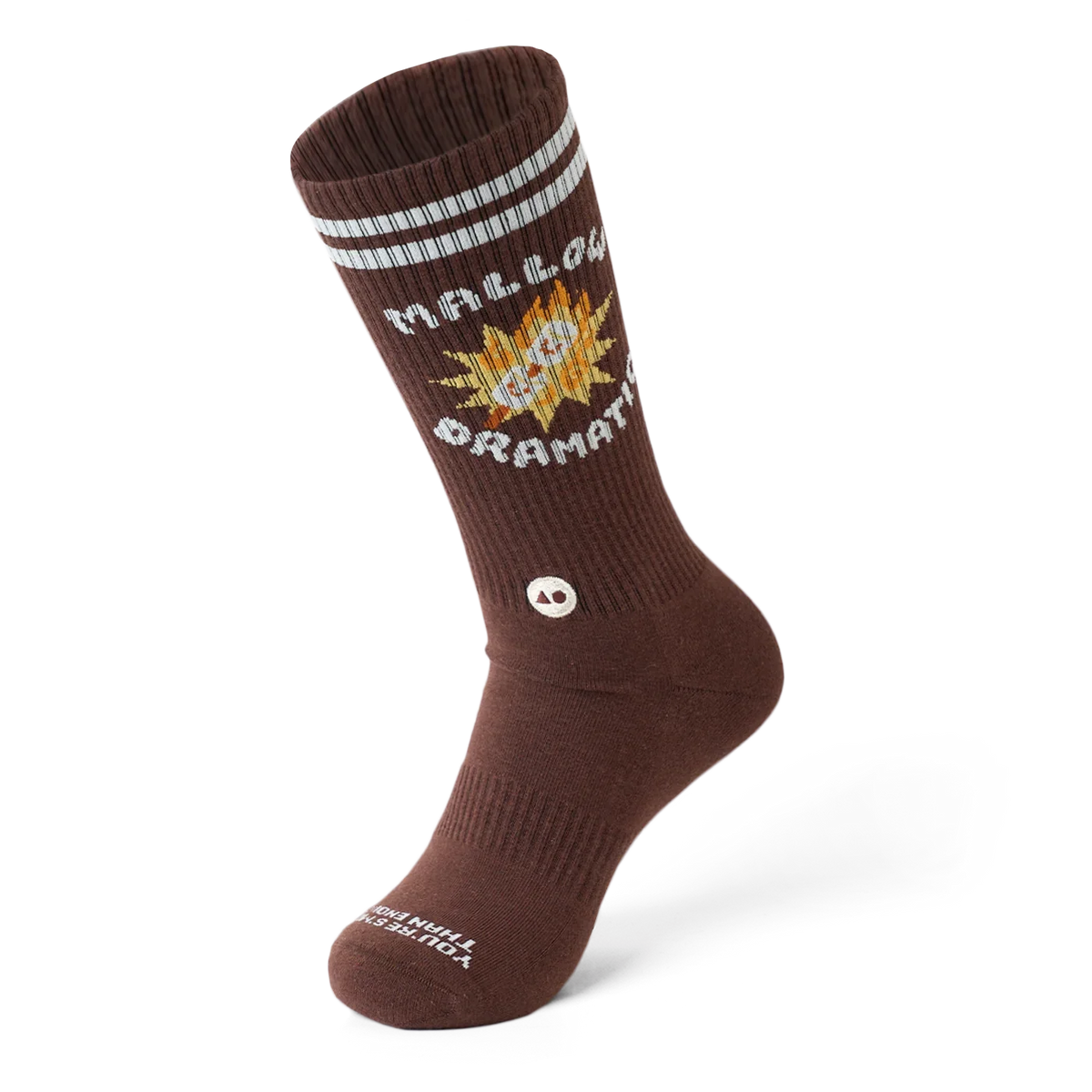 TALKING TOES | Mallow Dramatic Athletic Sock