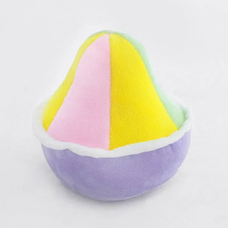 NOM | Waggle Ice Kachang Squeakie Chew Toy