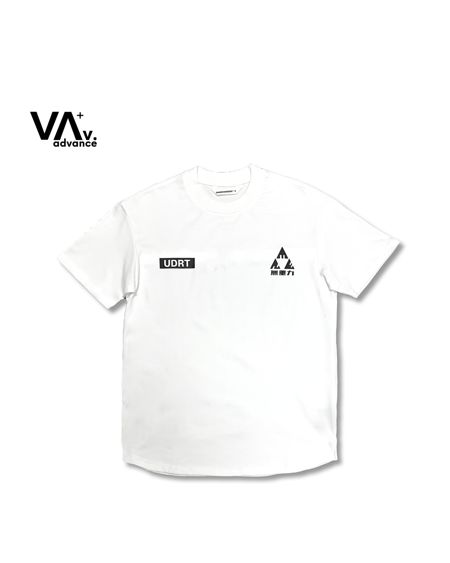 SPARROW GREEN | ADVEN+ T-shirt - White