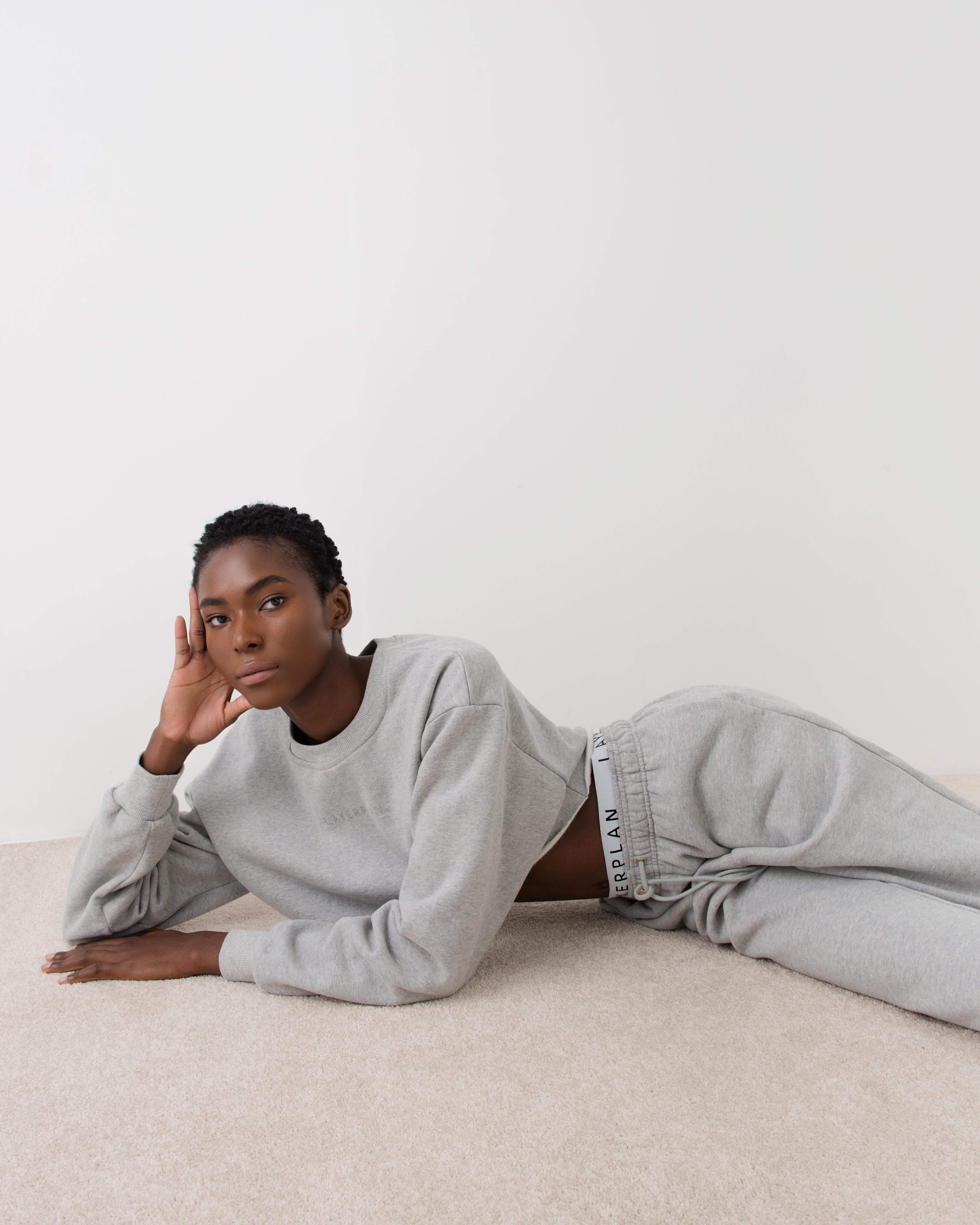 LAYERPLAN | LP Wideleg Logo Sweater Set