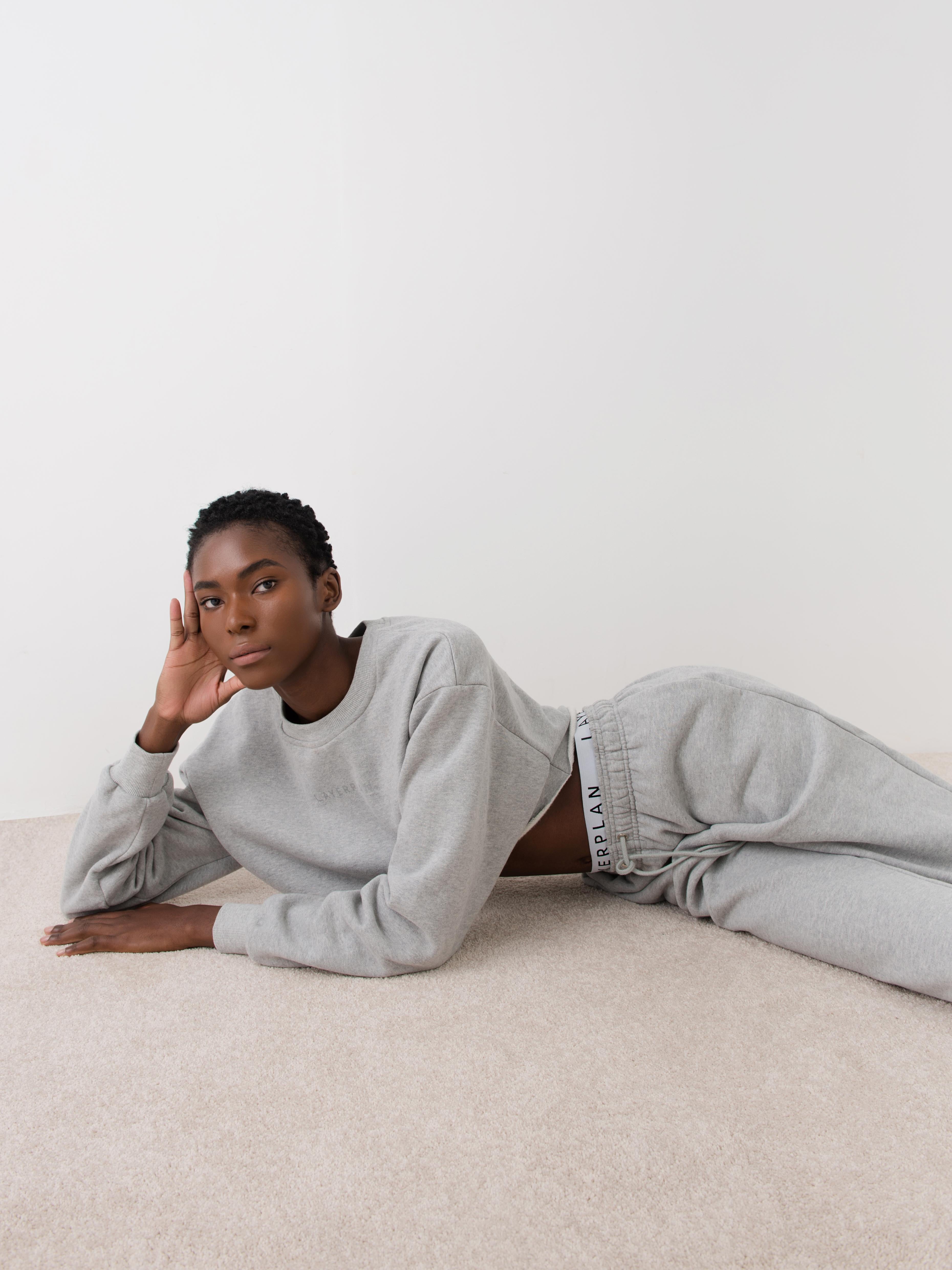 LAYERPLAN | LP Wideleg Logo Sweater Set