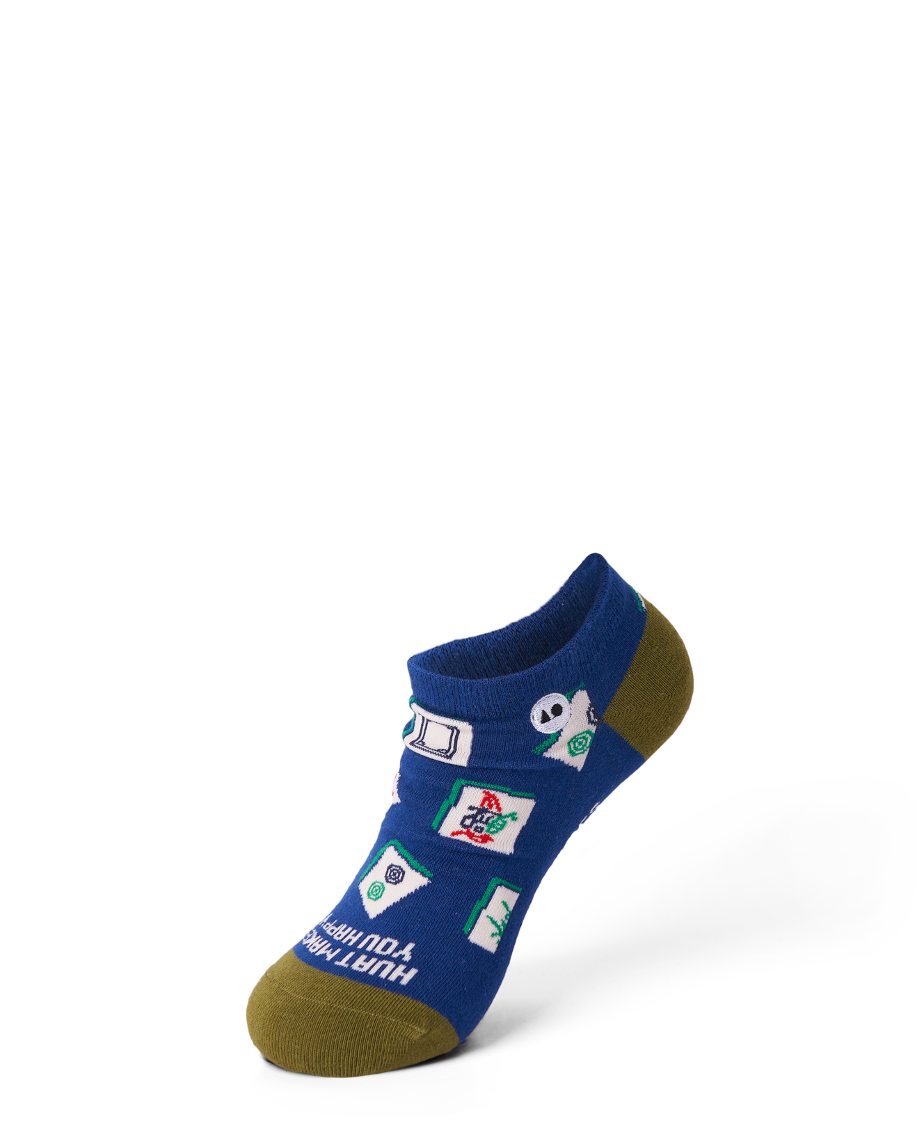 TALKING TOES | Happy Mahjong Ankle Sock