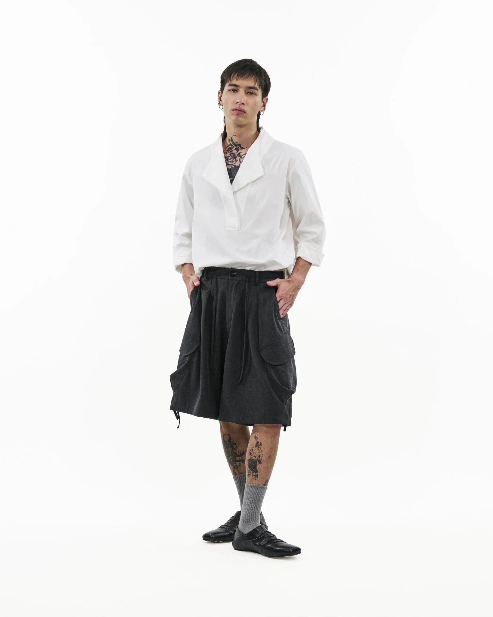 GRAYE | Cross Placket Shirt
