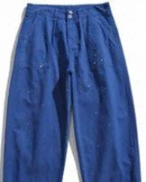 PROJET1826 | Baggy Casual Trousers Blue