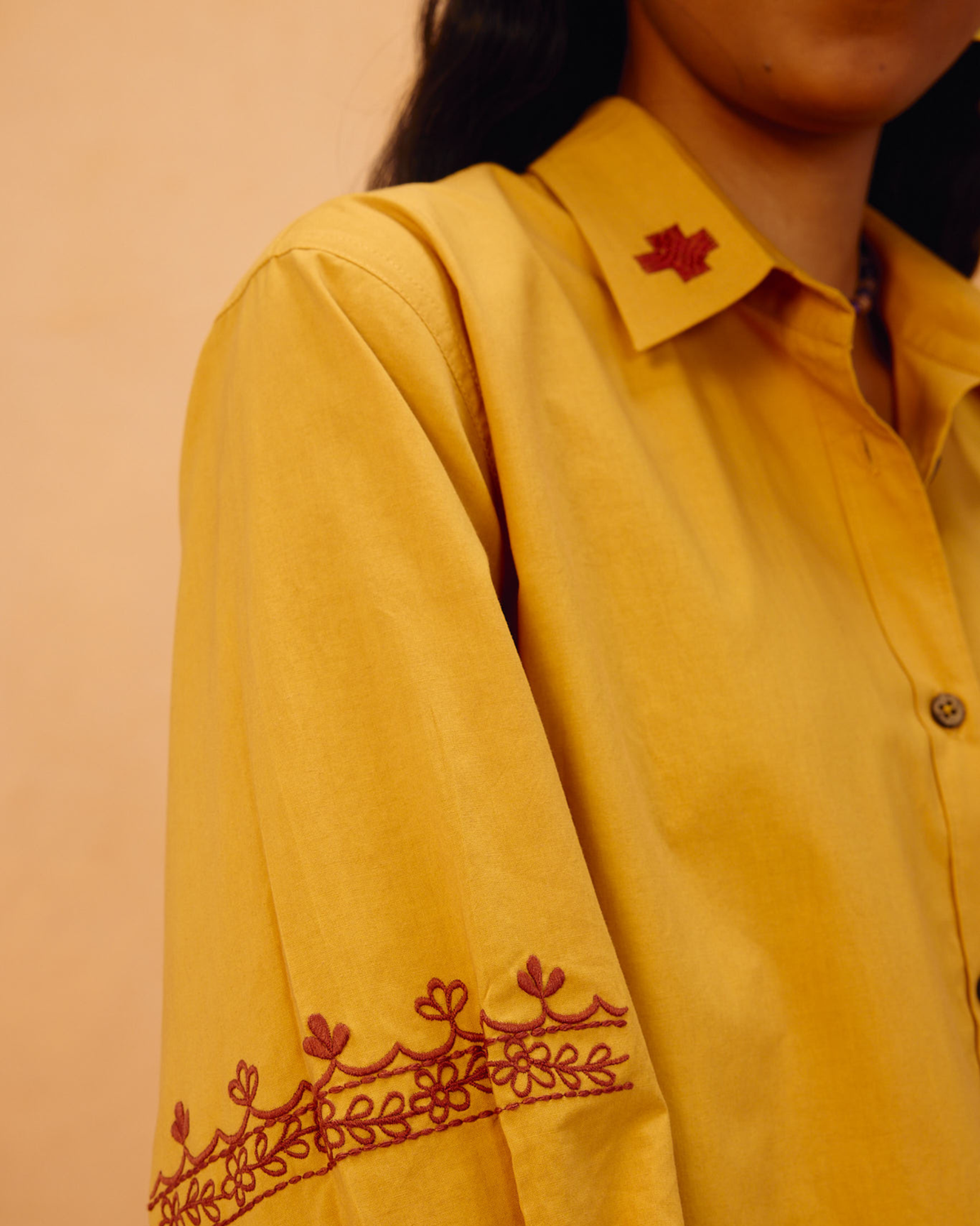 SUI | Golden Patterns Organic Cotton Shirt