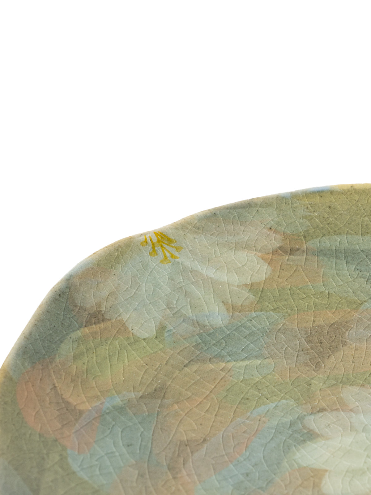 CRAFILAB | Ice Flake Glaze & Daisy Teapot Stand