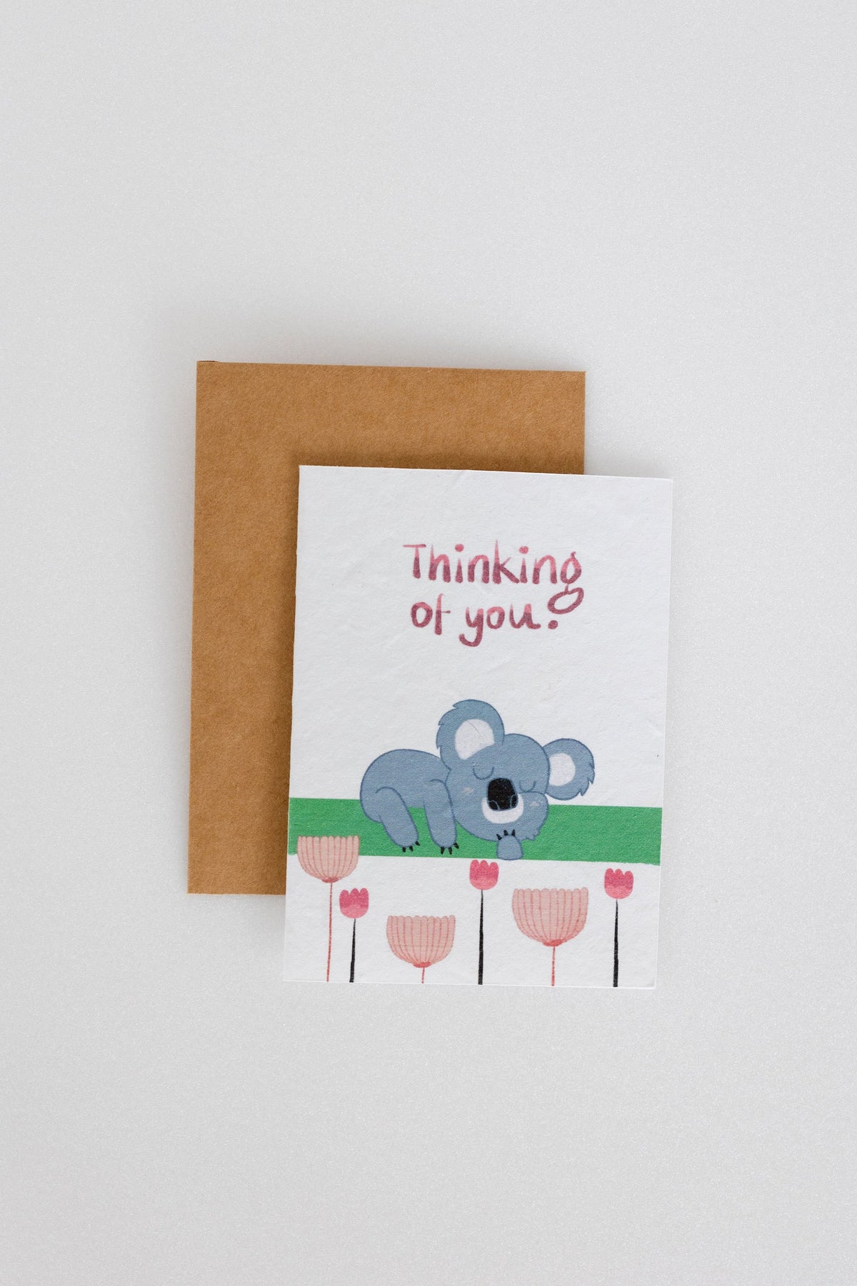PURPLE AND PURE | Plantable Greeting Card | Thinking Of You